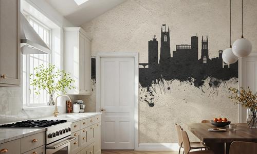 Derby England Skyline Concrete