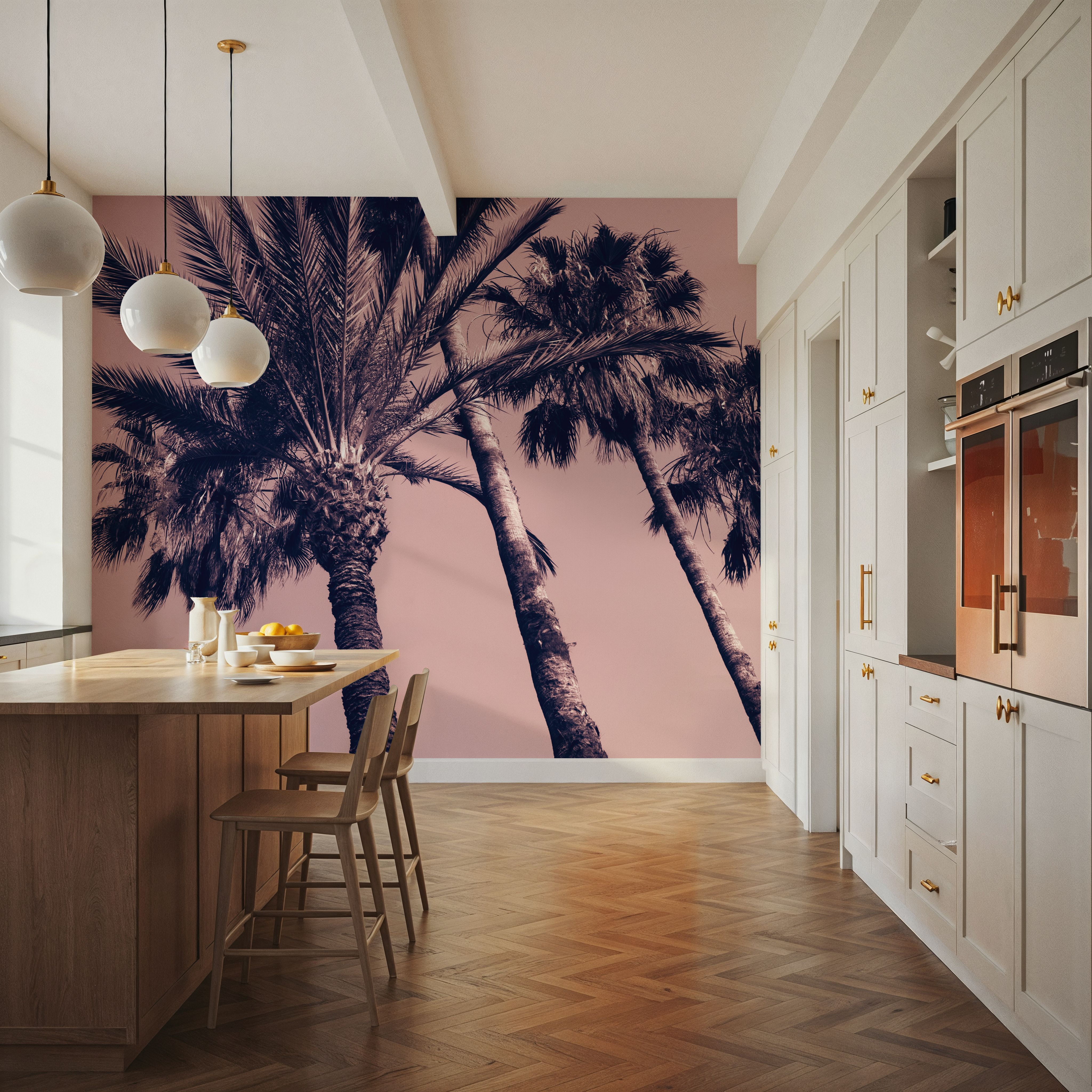 Pink Palms II