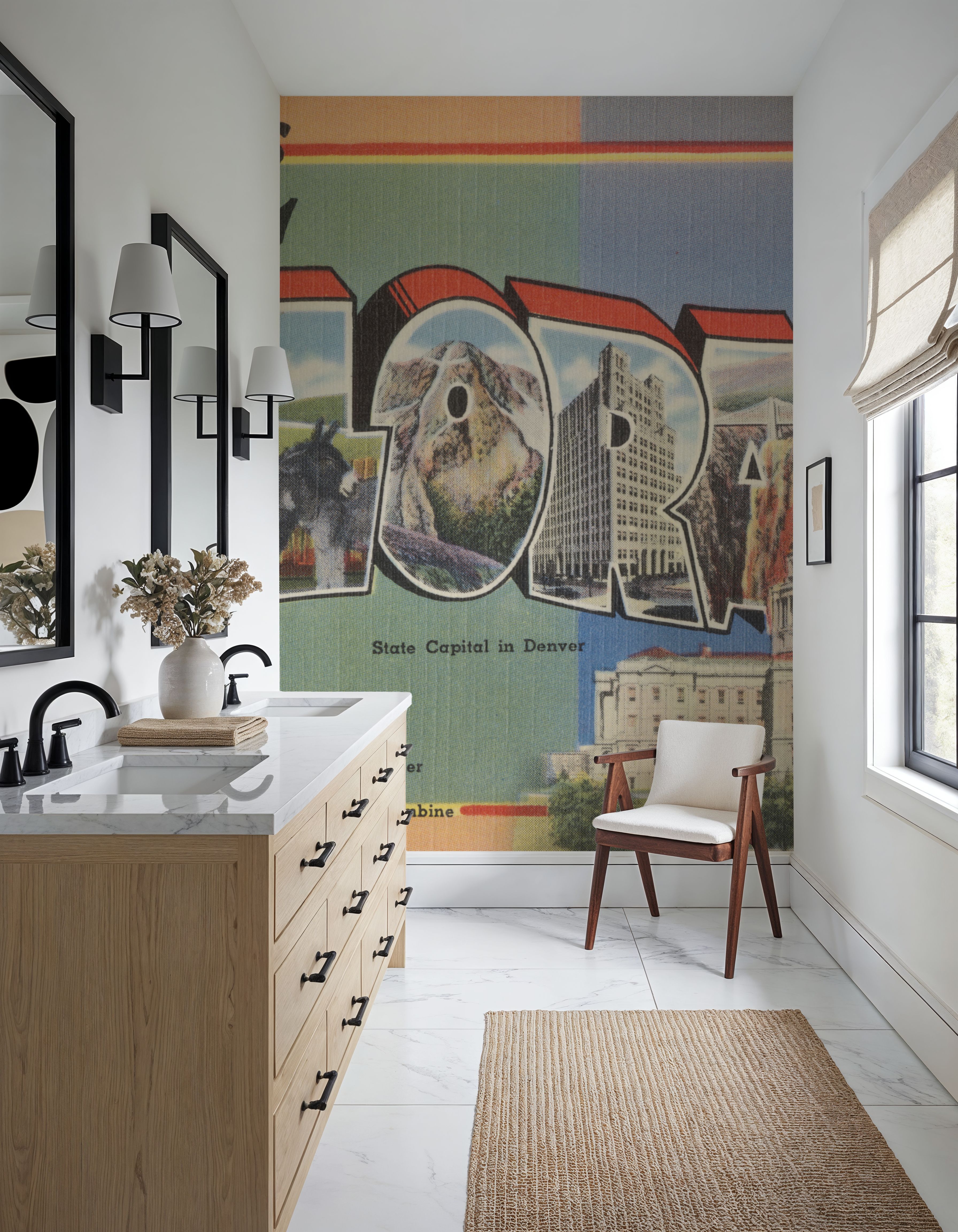 Greetings from Colorado - Screenprint Postcard