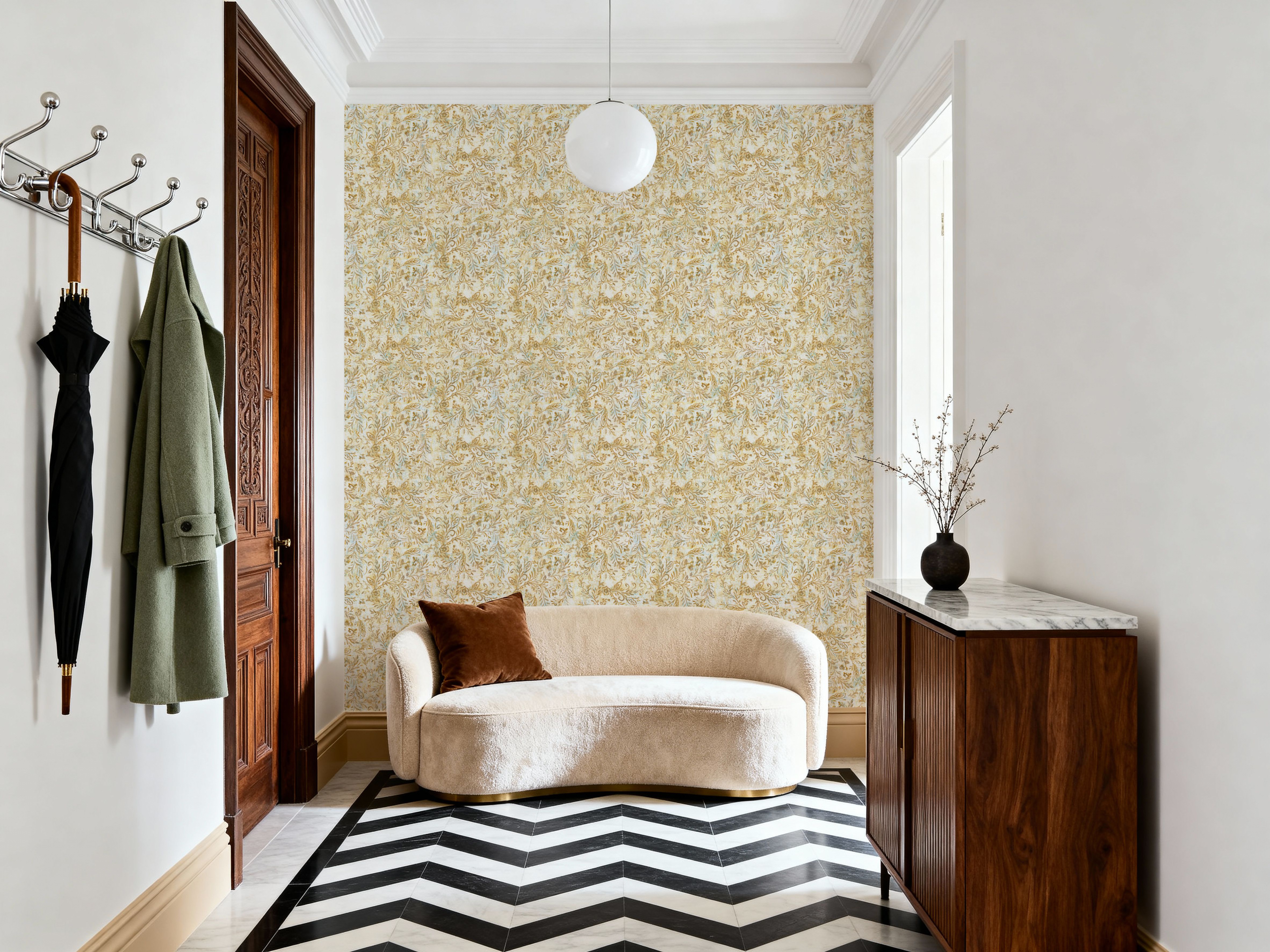 Rustic Flowers Yellow