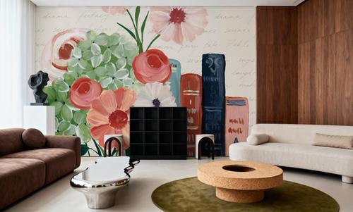 Books and Blooms I