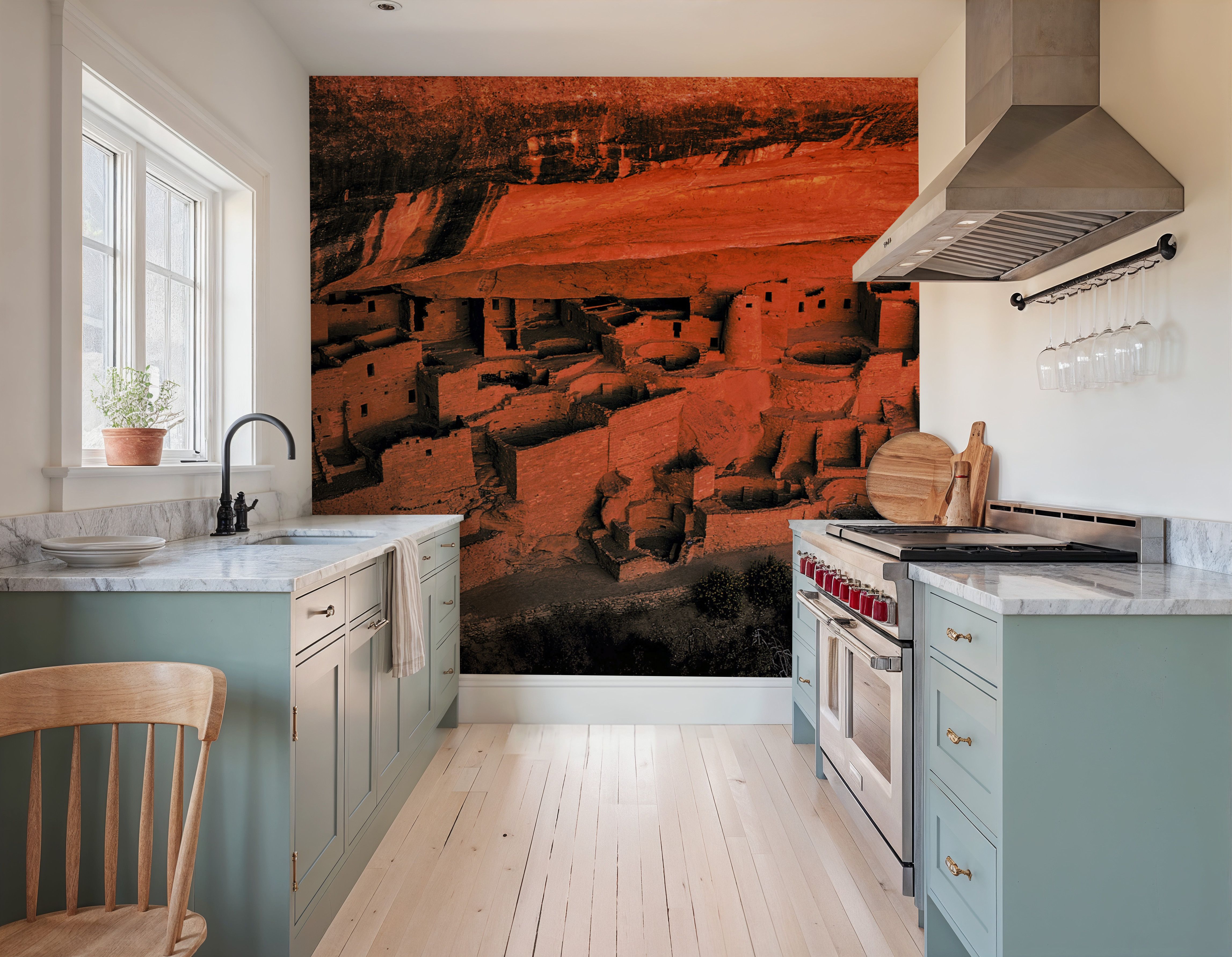 Ancient Mesa Dwelling Red