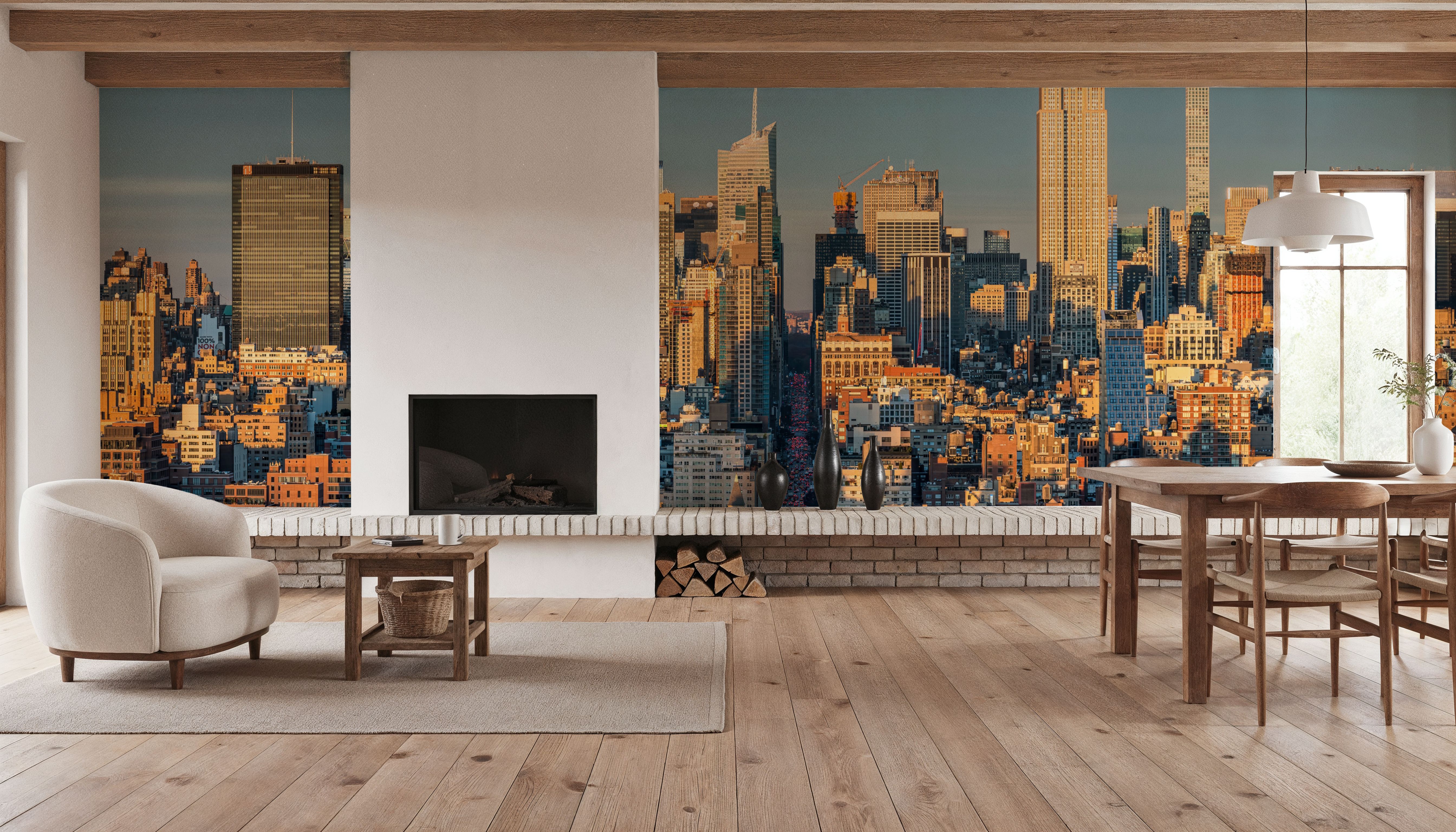 Midtown Sunset, Wallpaper