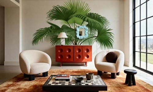 Vintage Palm Tree IV