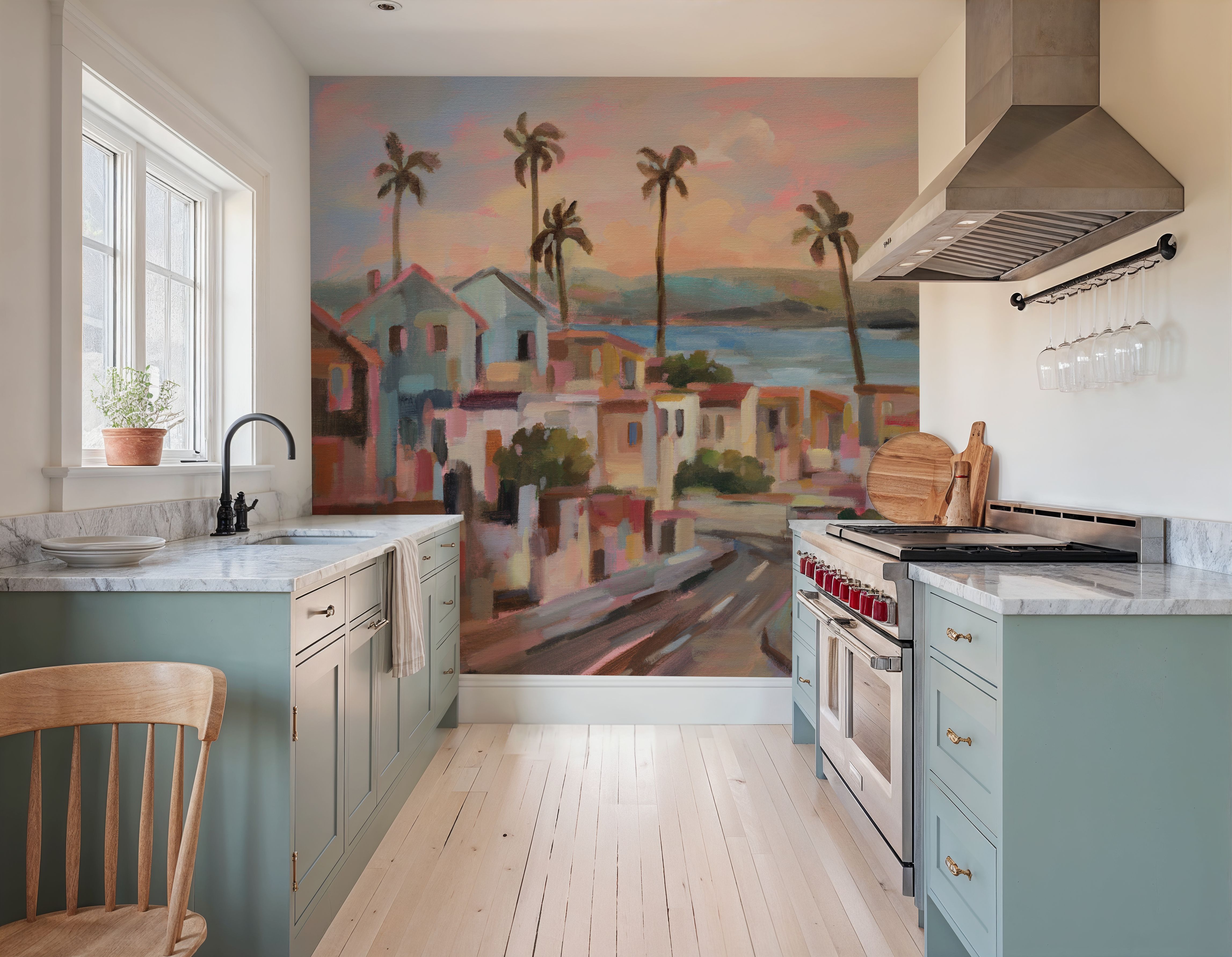 California Sunrise Street