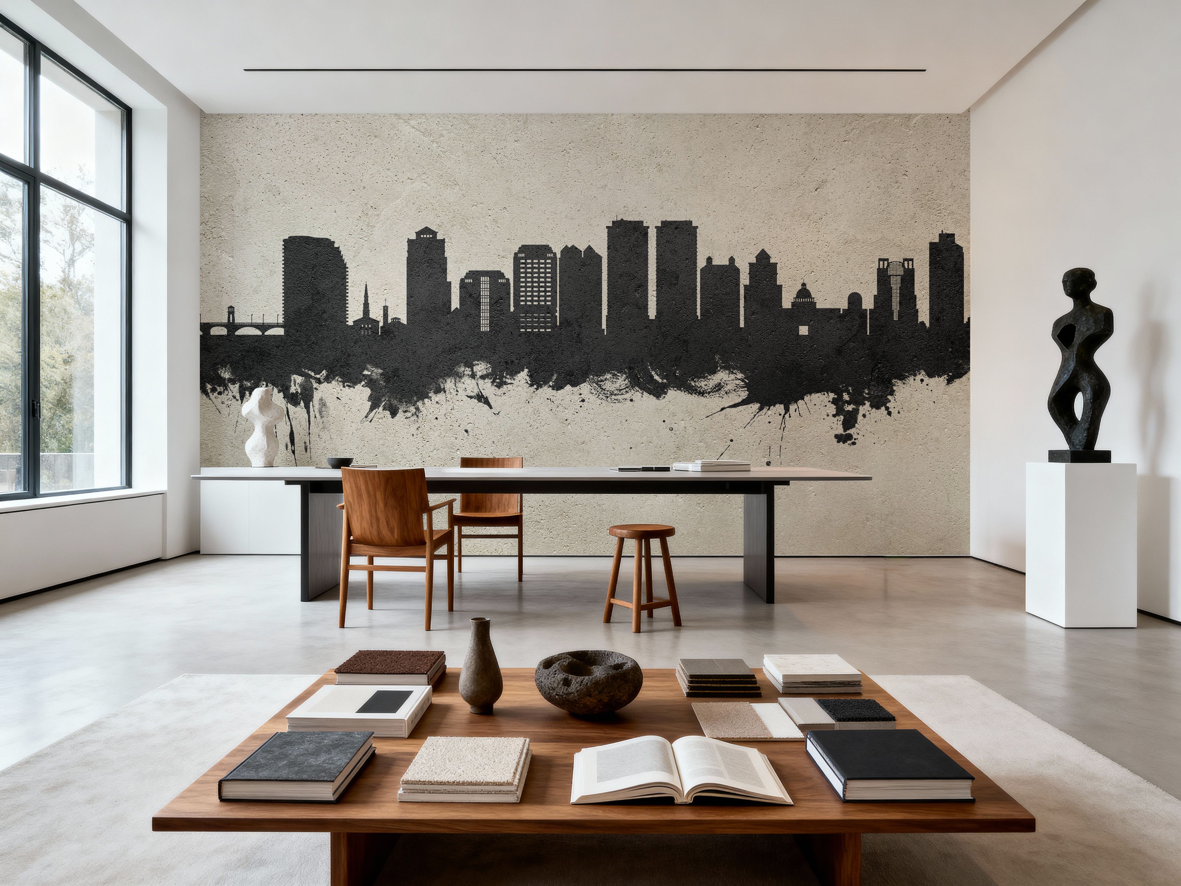 West Palm Beach Florida Skyline Concrete