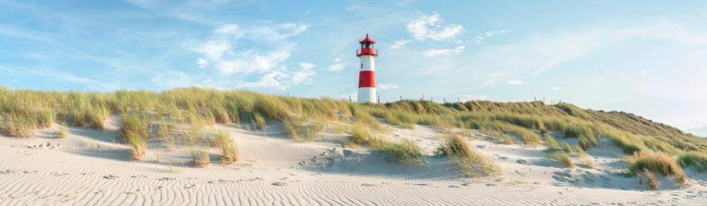 Lighthouse List-Ost on the Island of Sylt