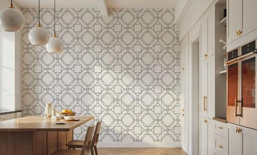 Bamboo Lattice, Gray