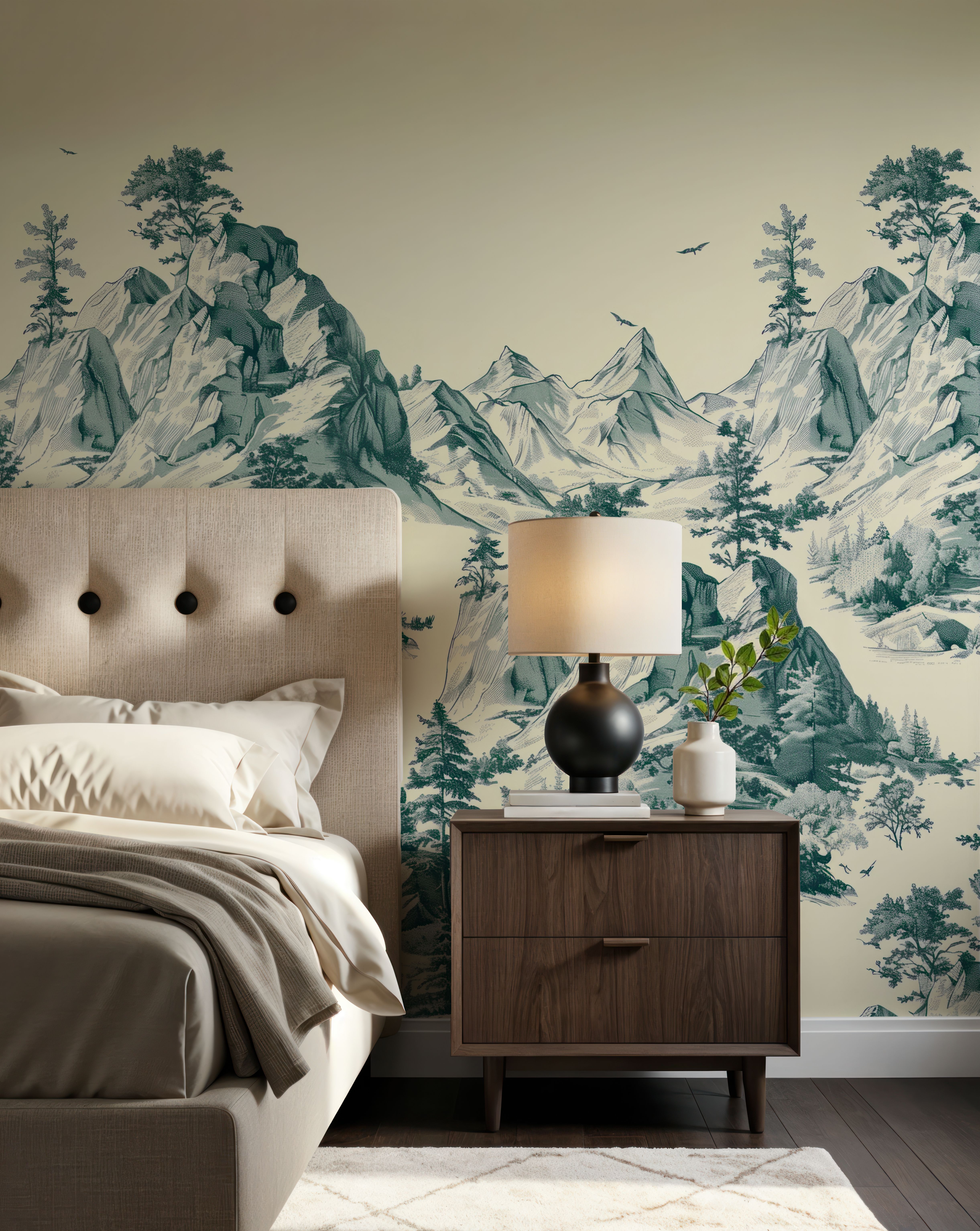 Toile Hills, Bottle Green