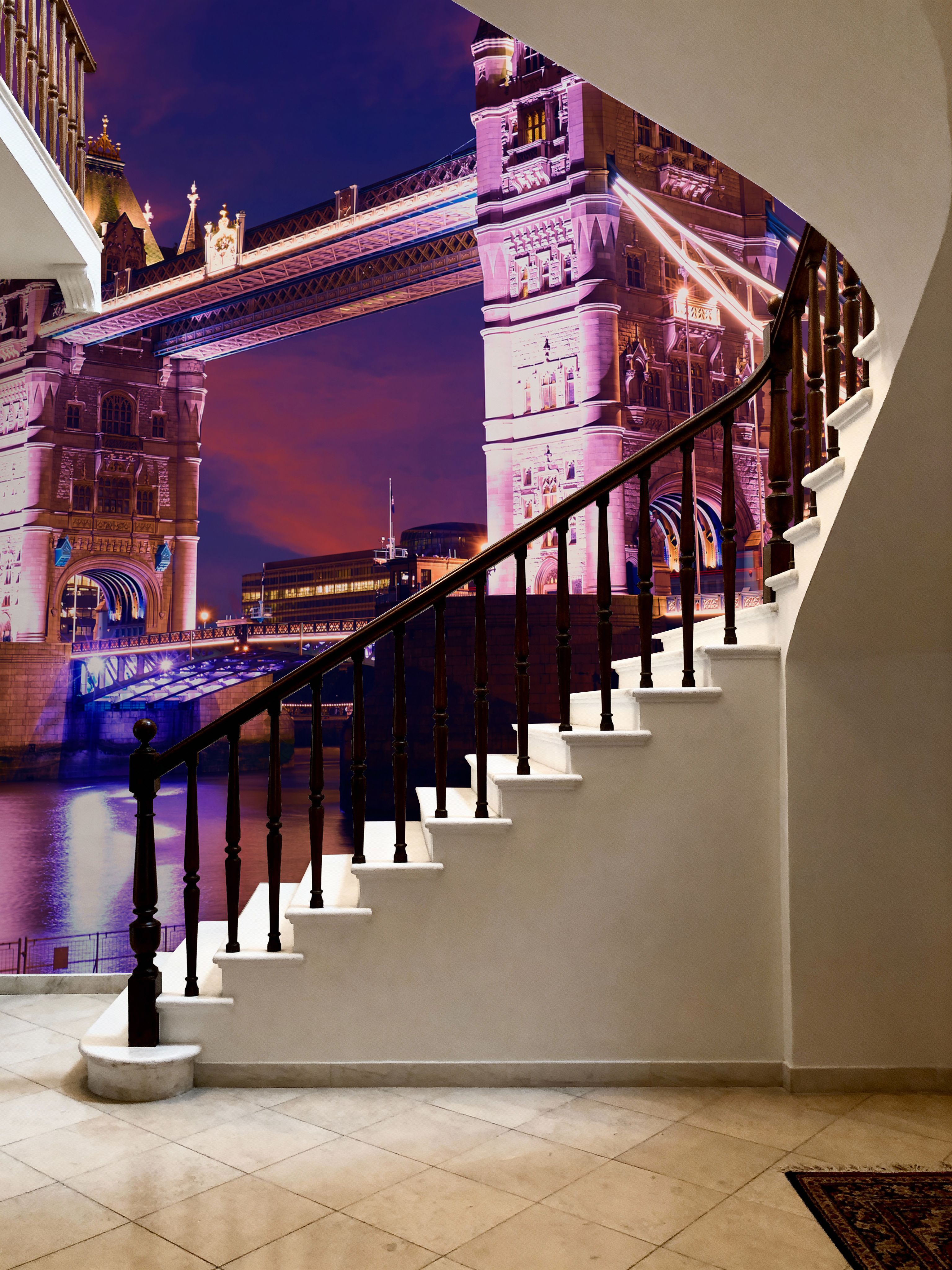 Purple Twilight Bridge