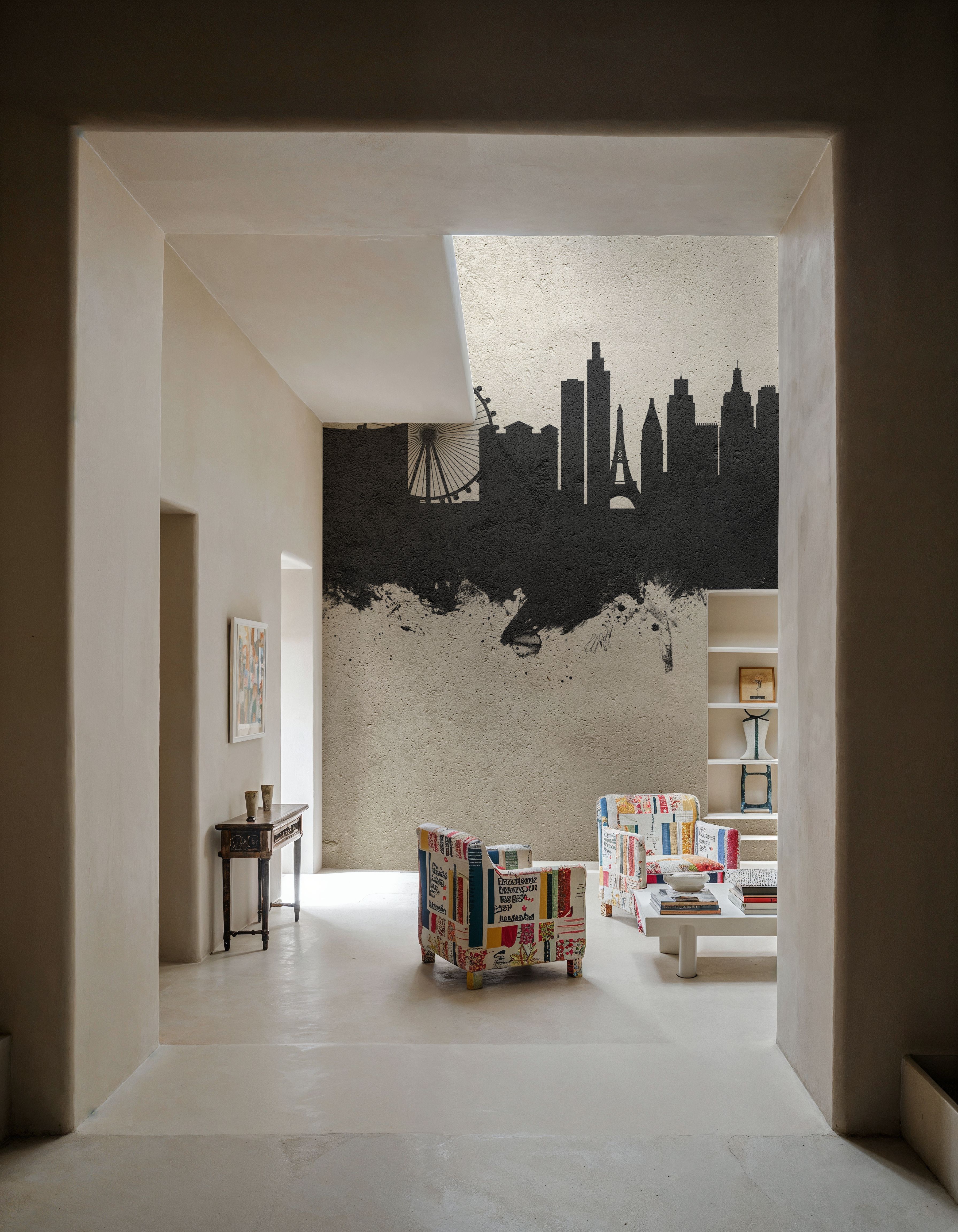 Las Vegas Nevada Skyline Concrete