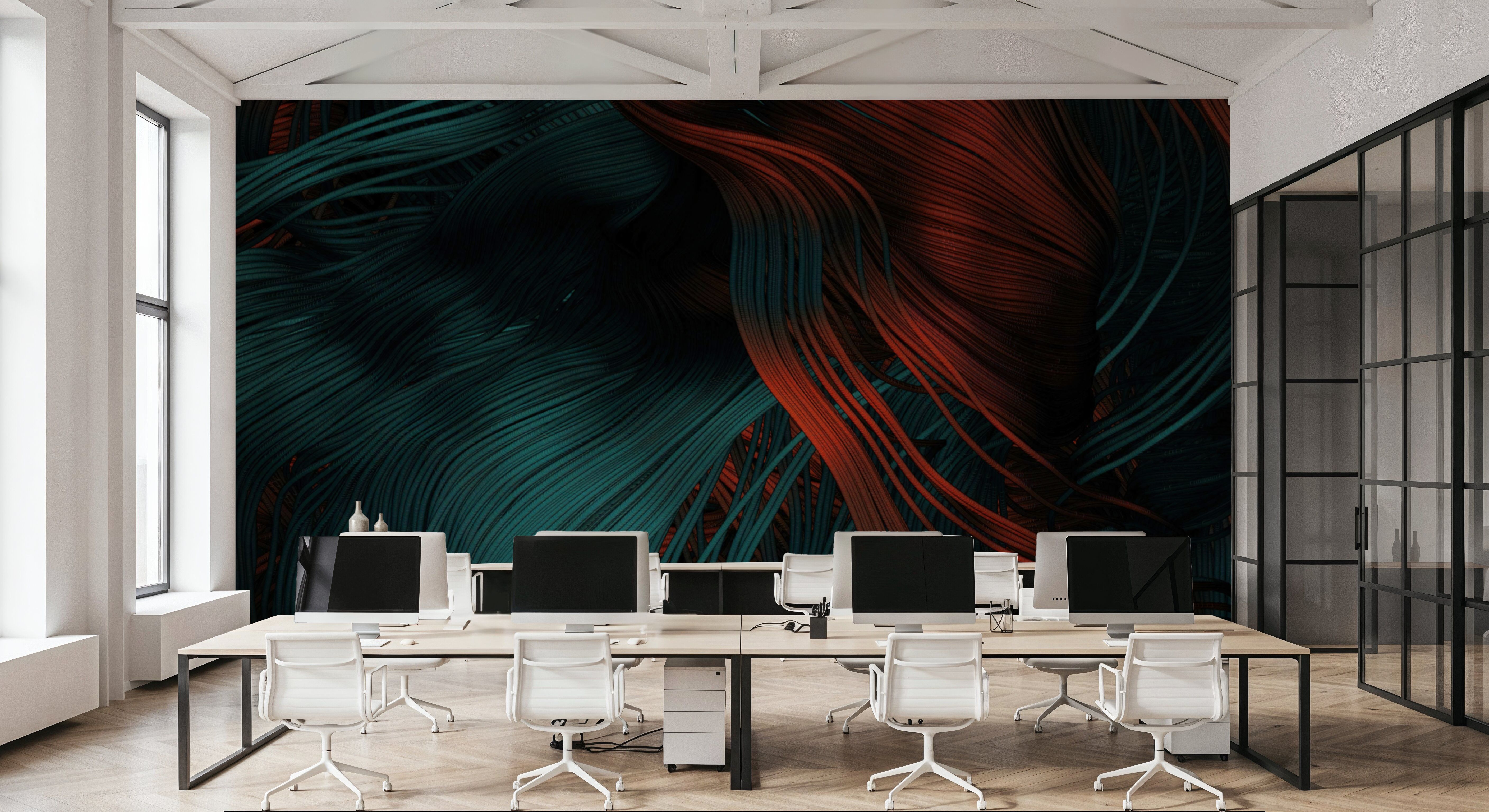 Mystic Flow, Tapeten