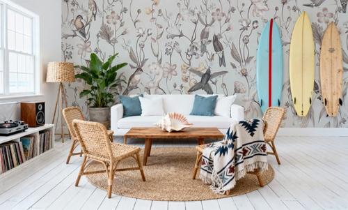 Bird Garden White