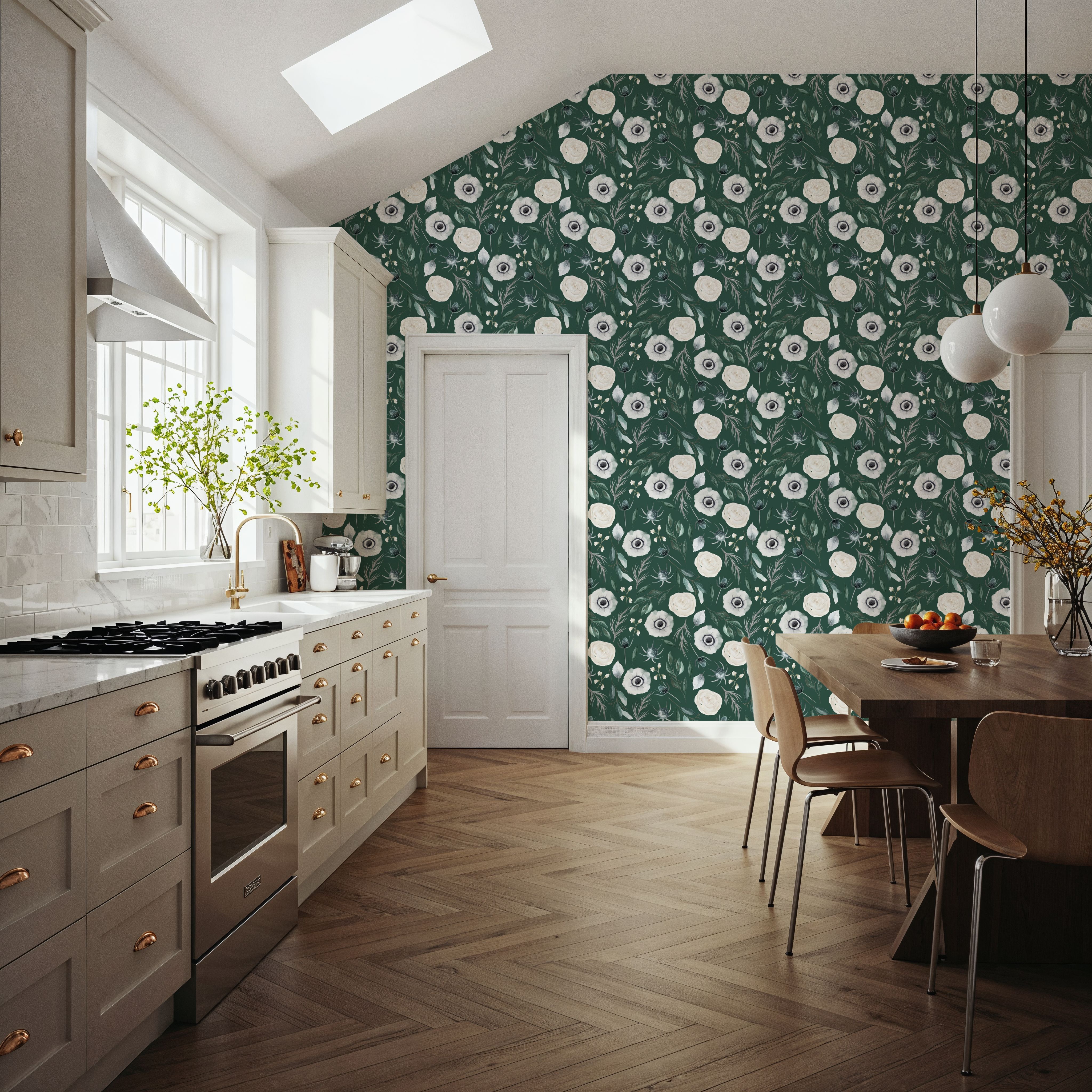 Anemones And Thistles