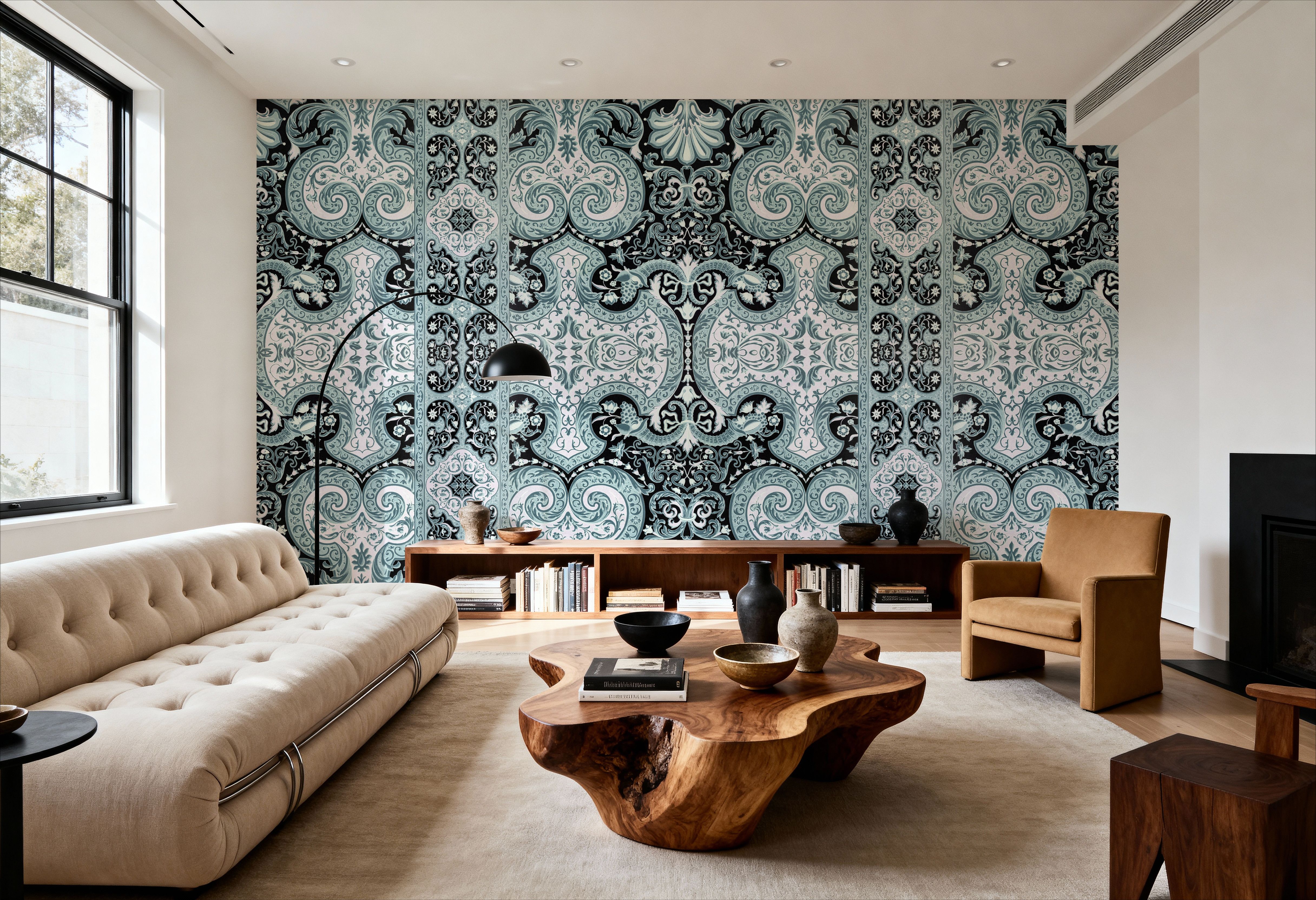 Golden Versailles, Light Teal