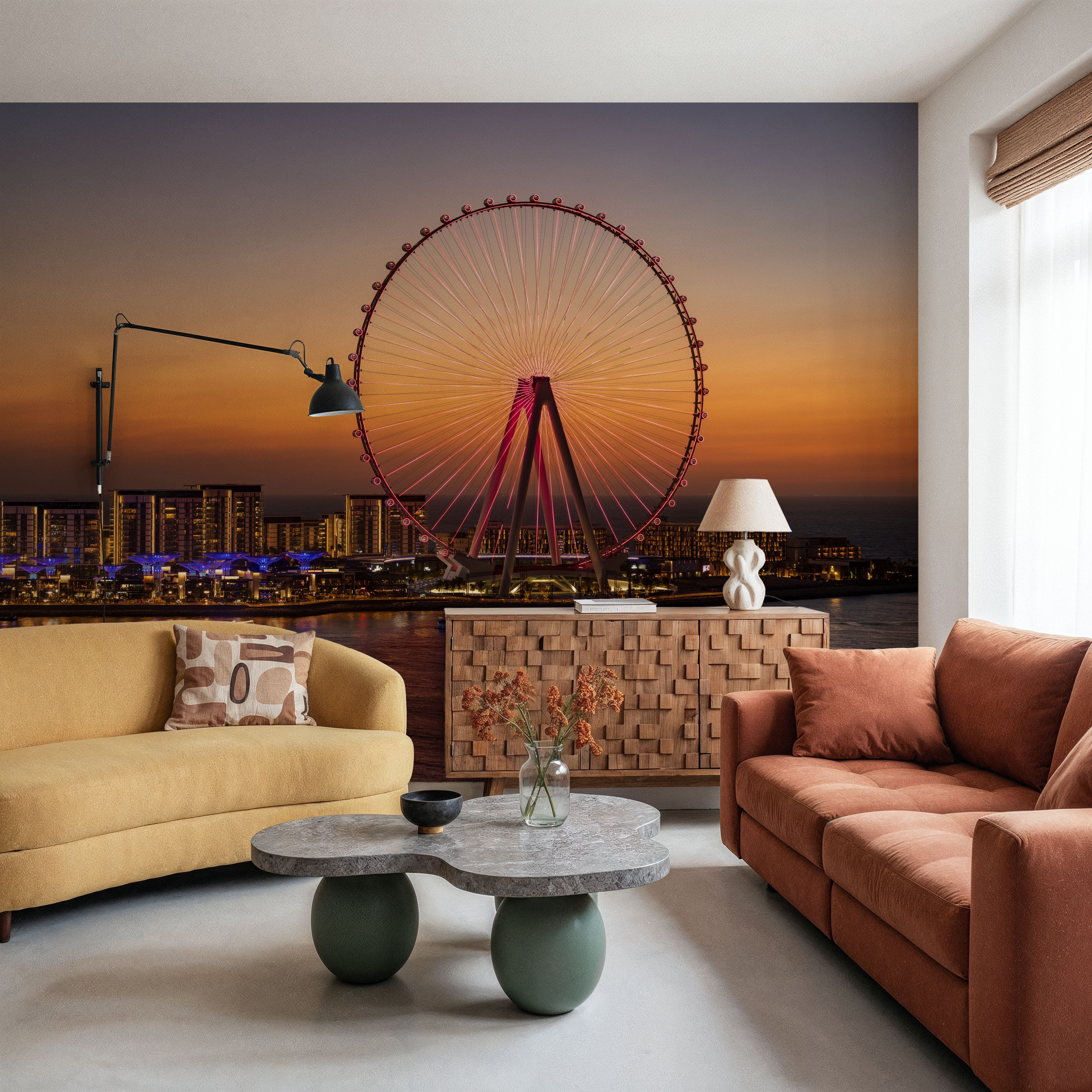Sunset Ferris Wheel