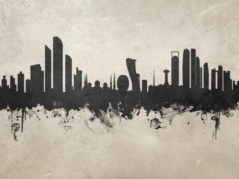 Abu Dhabi Skyline Concrete