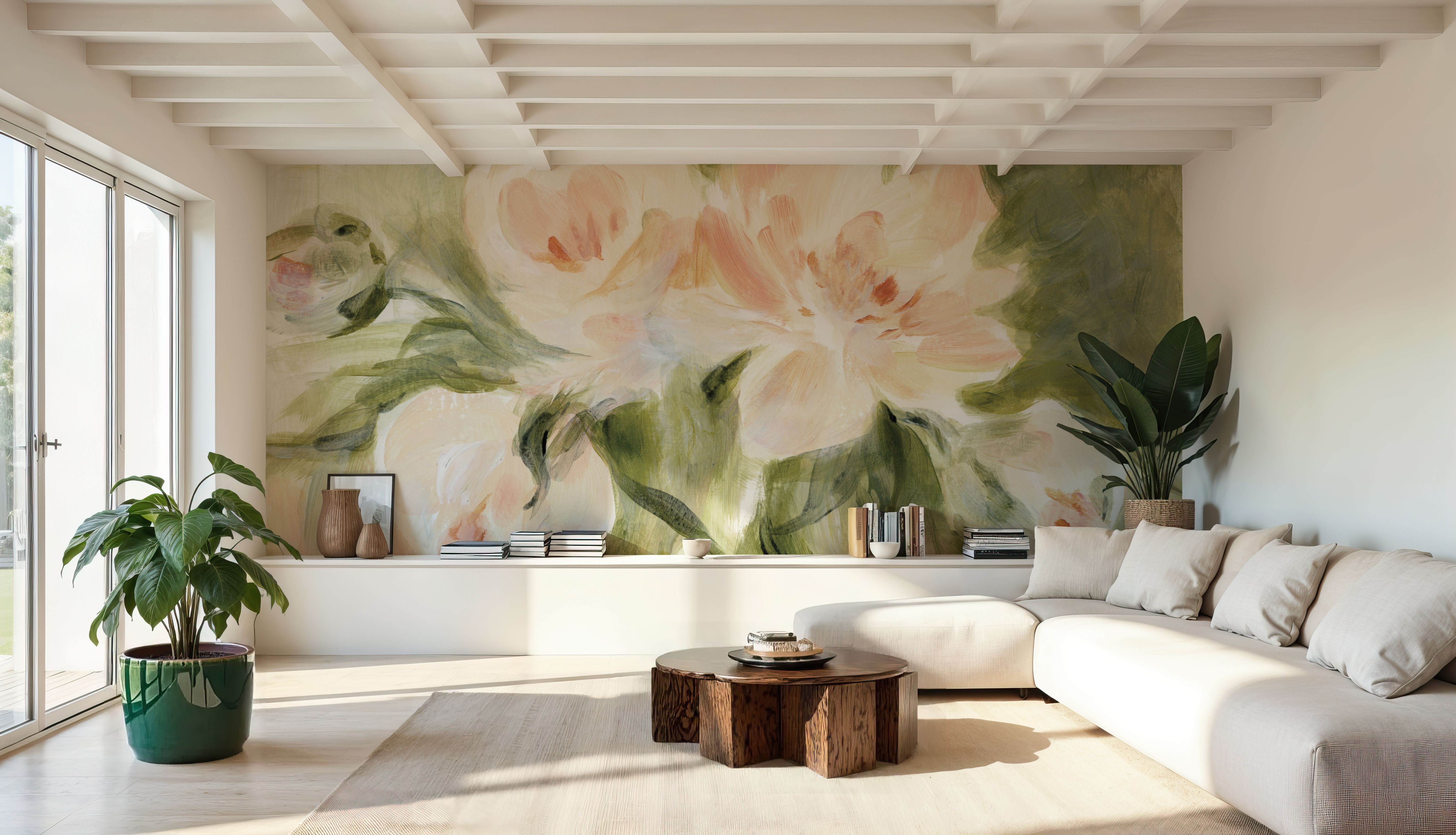 Afternoon Bouquet, Papier peint