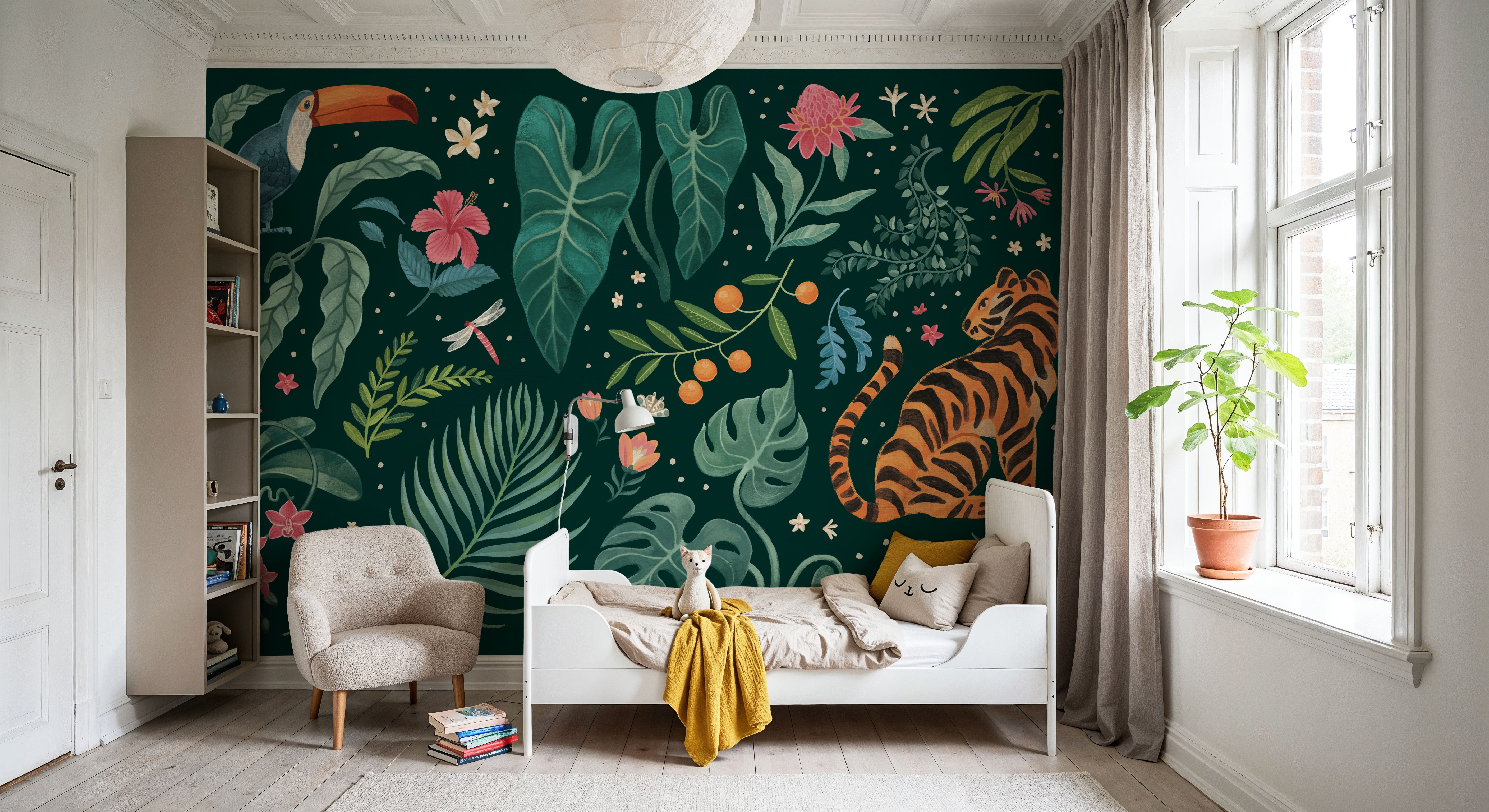 Jungle Love I, Wallpaper