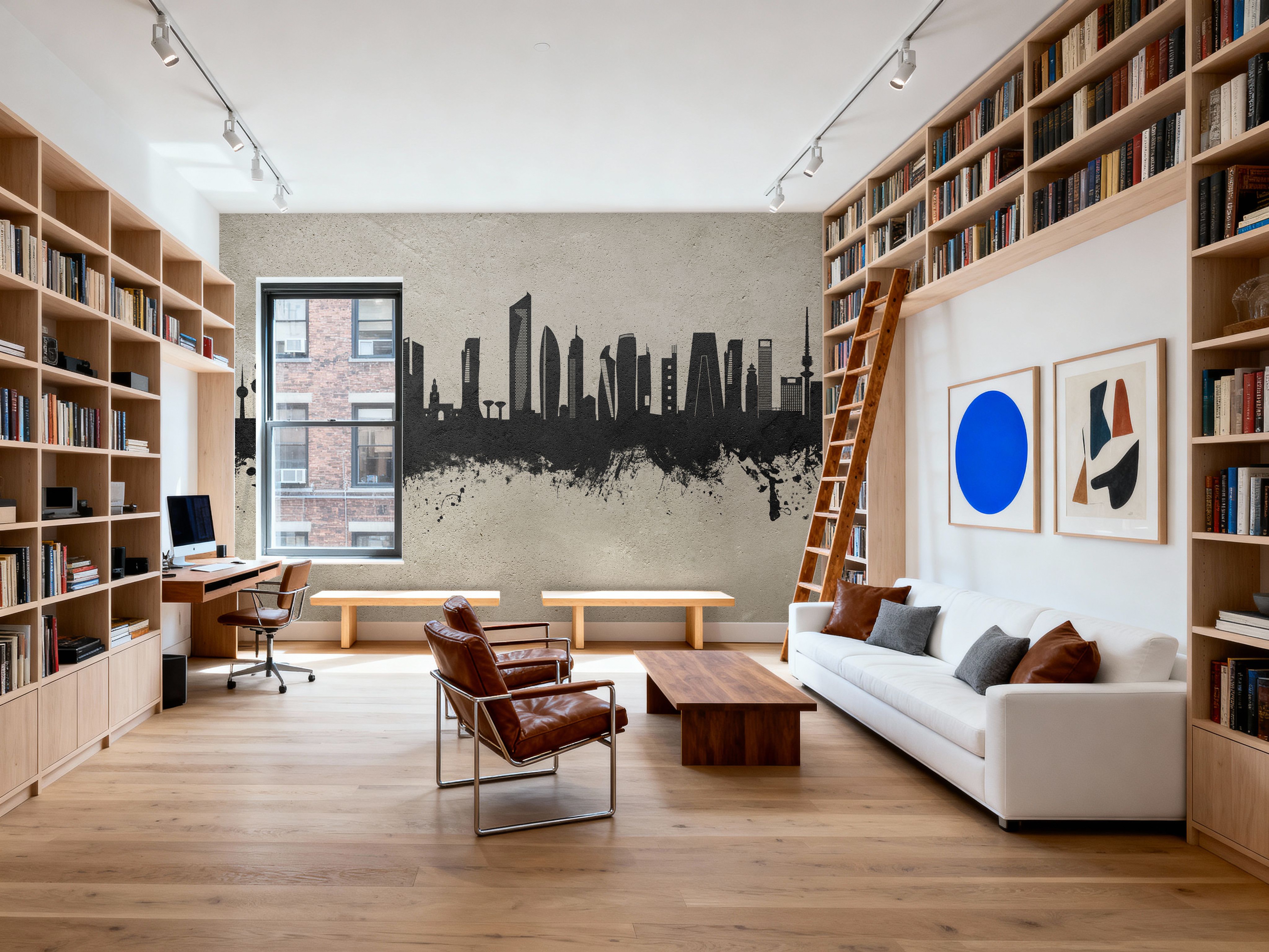Kuwait City Skyline Concrete