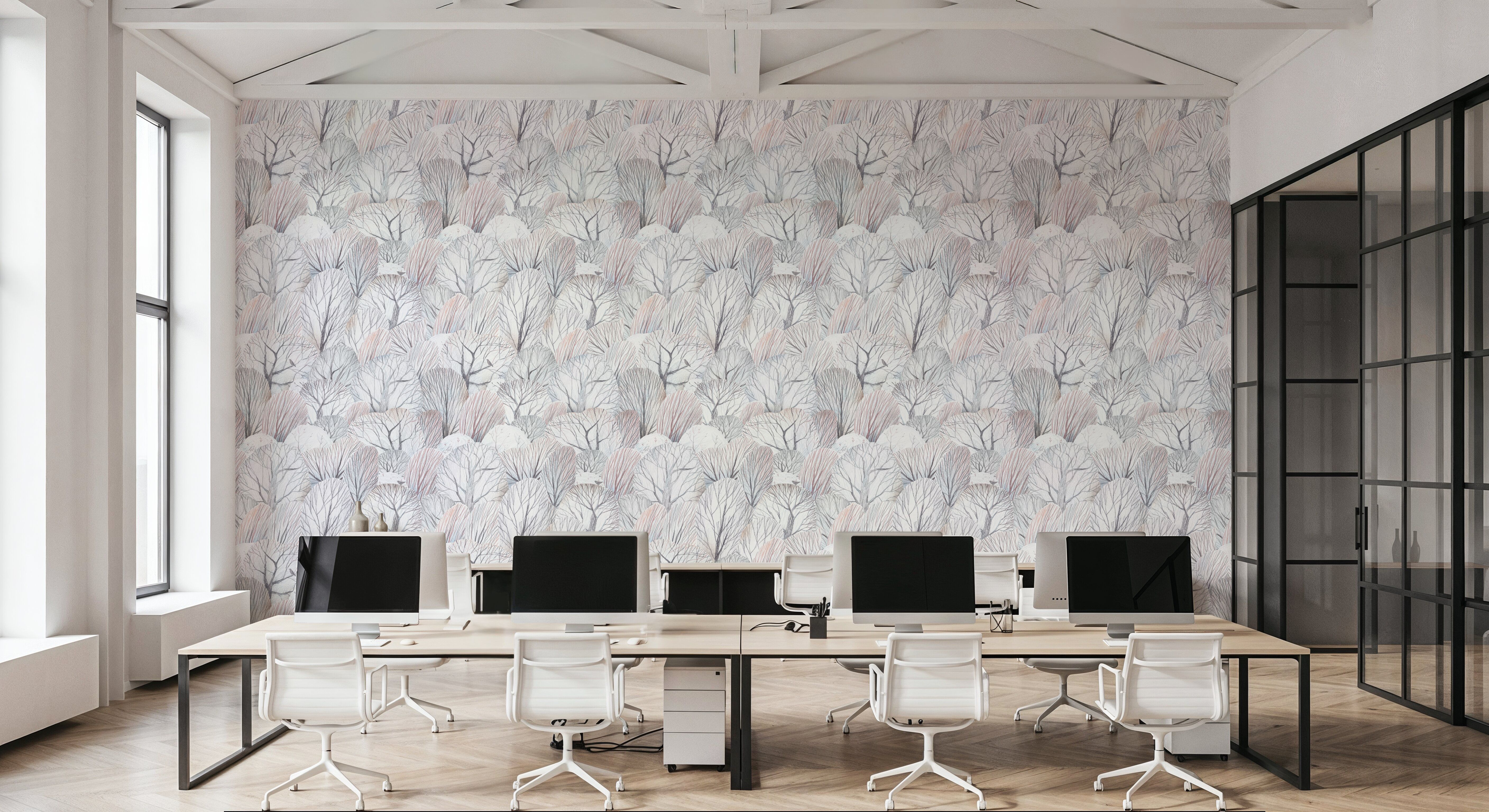 White Forest Treetops