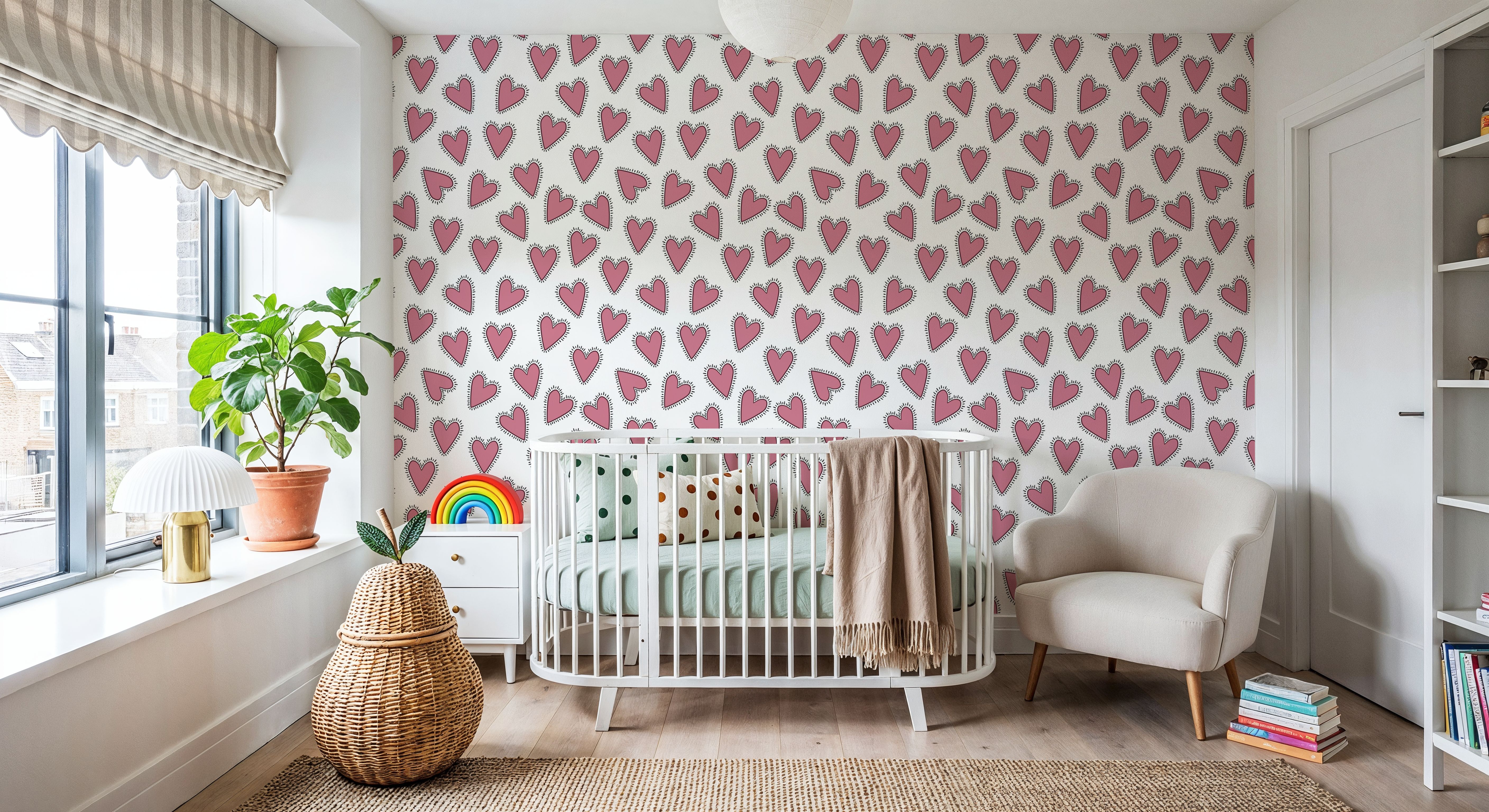 Iconic Pop Hearts, Rose Pink