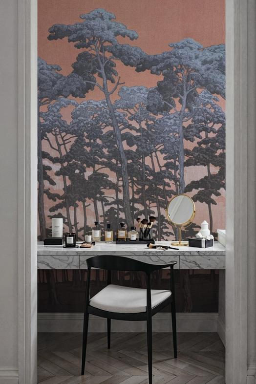 Tranquil Pinescape, Sunset