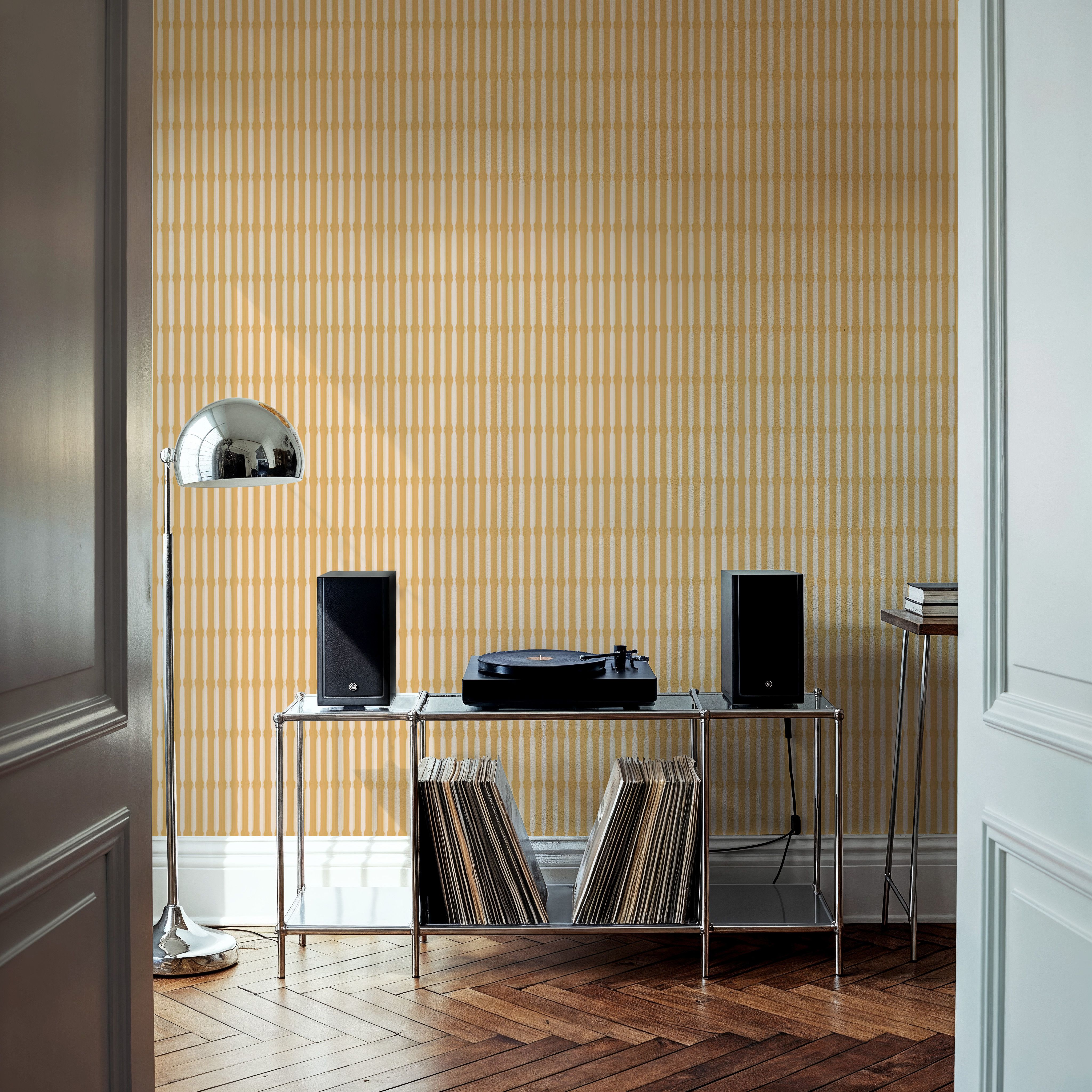 Bamboo Stripes, Sunflower, Papier peint