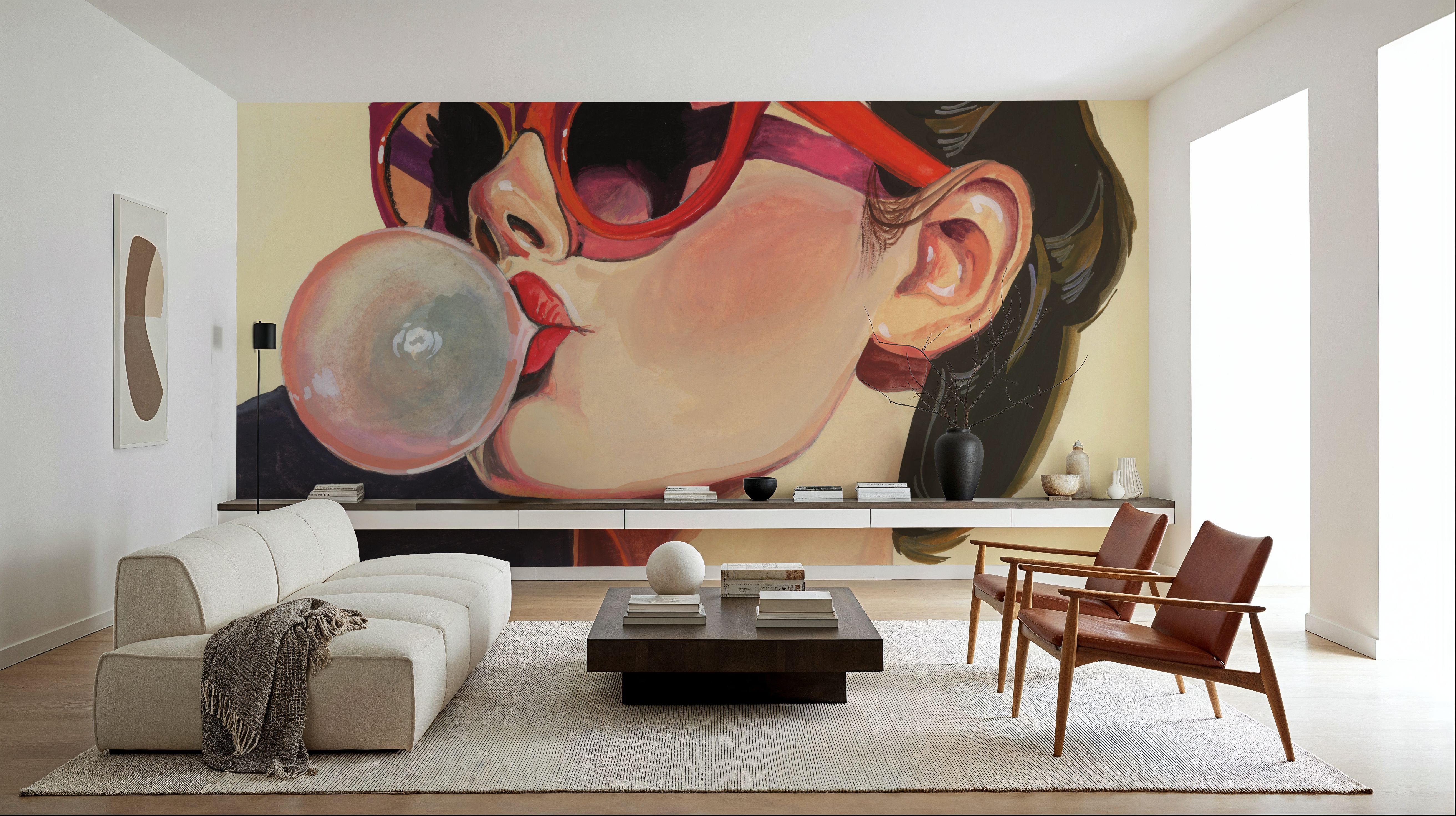 Retro Bubblegum Girl