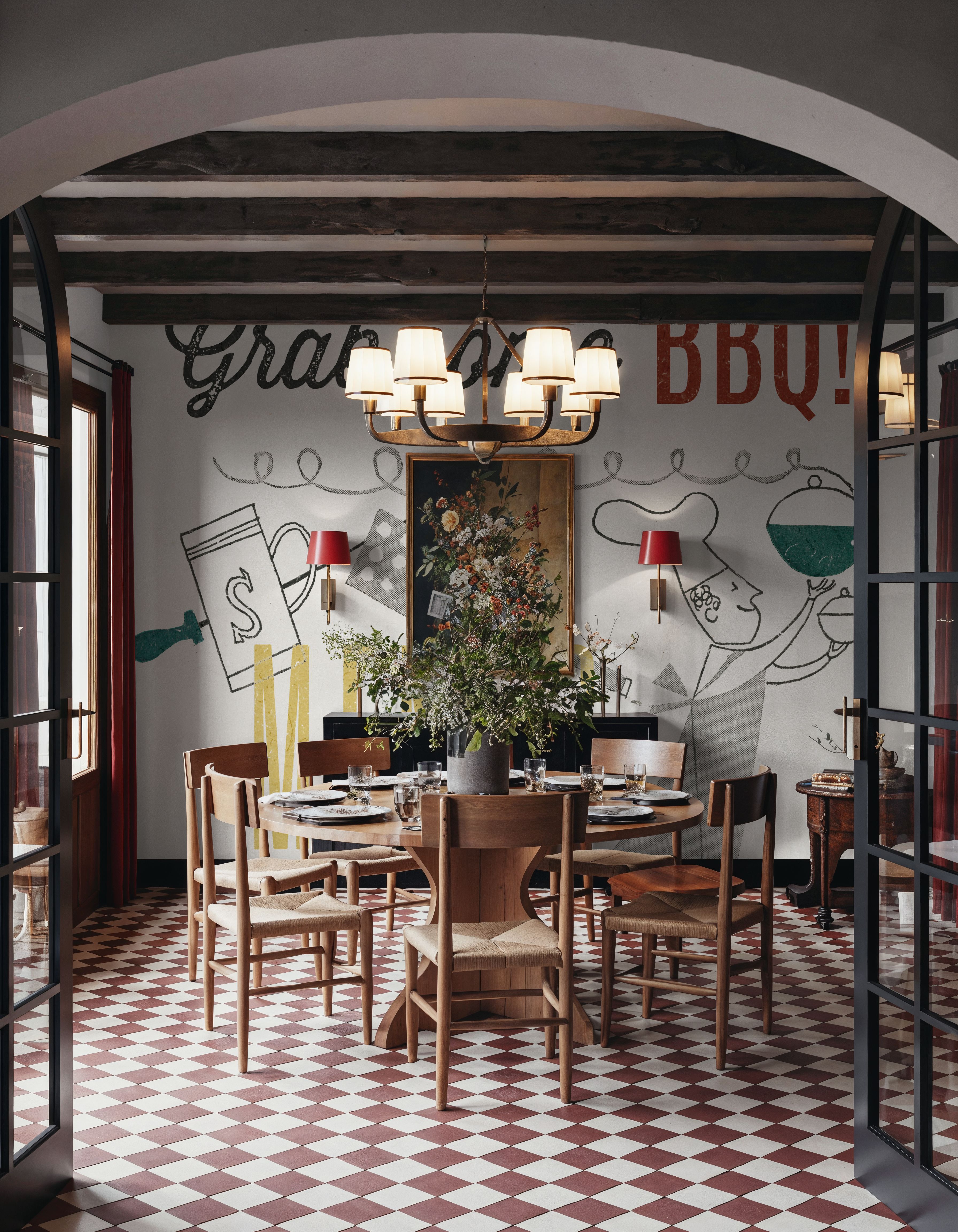 Retro Food Grab Some BBQ