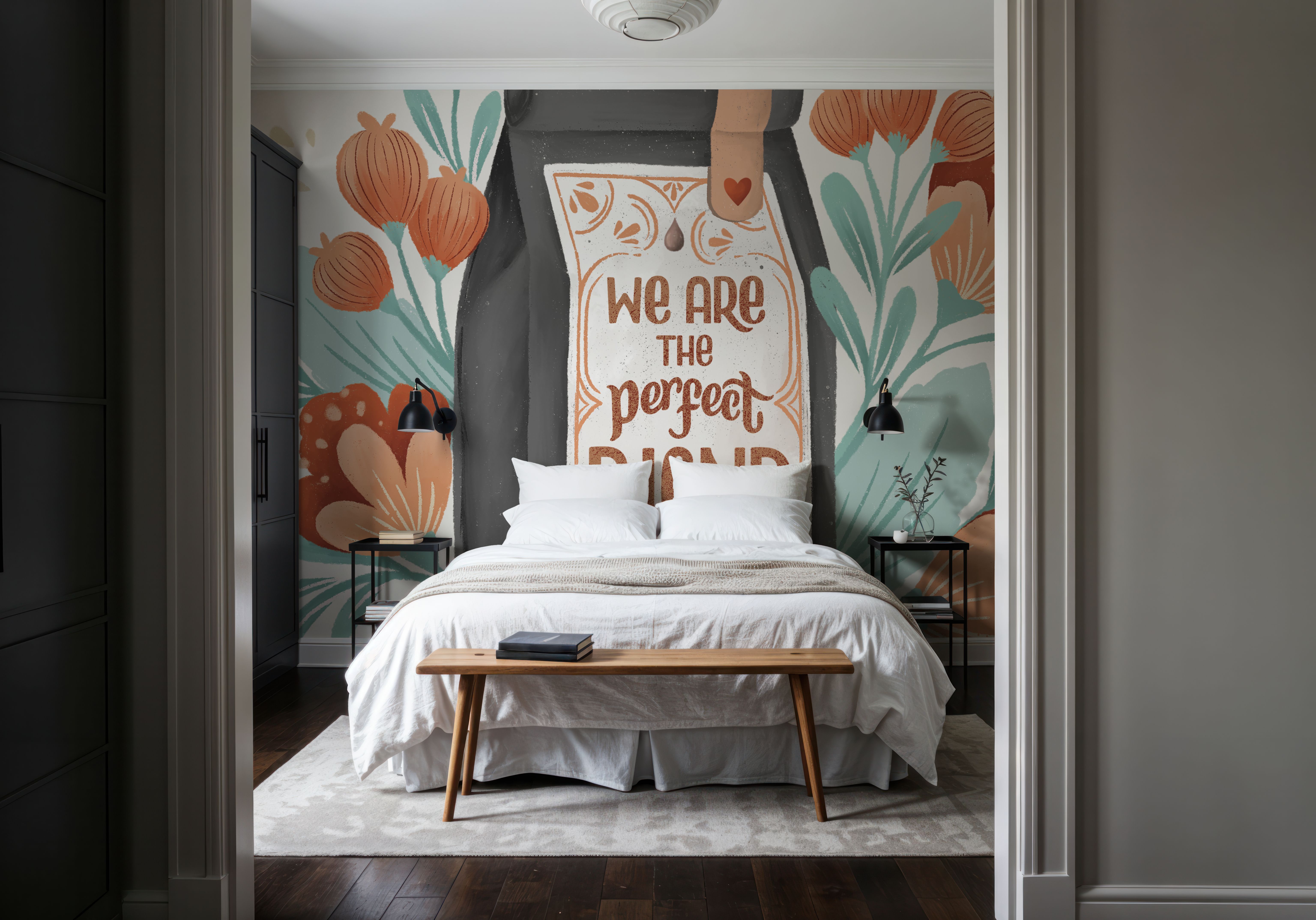 Perfect Blend I, Wallpaper