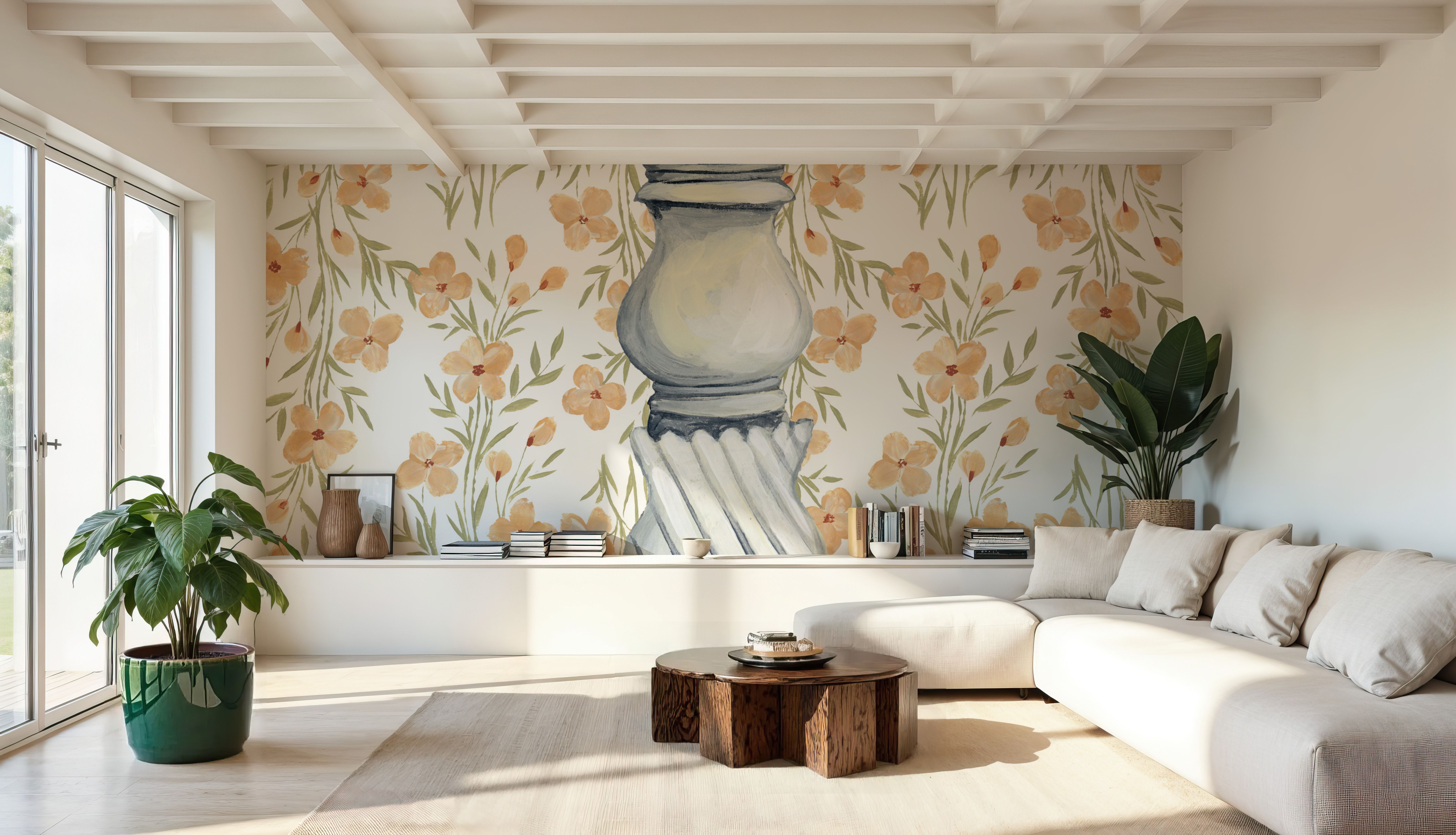 Marble Queen, Papier peint