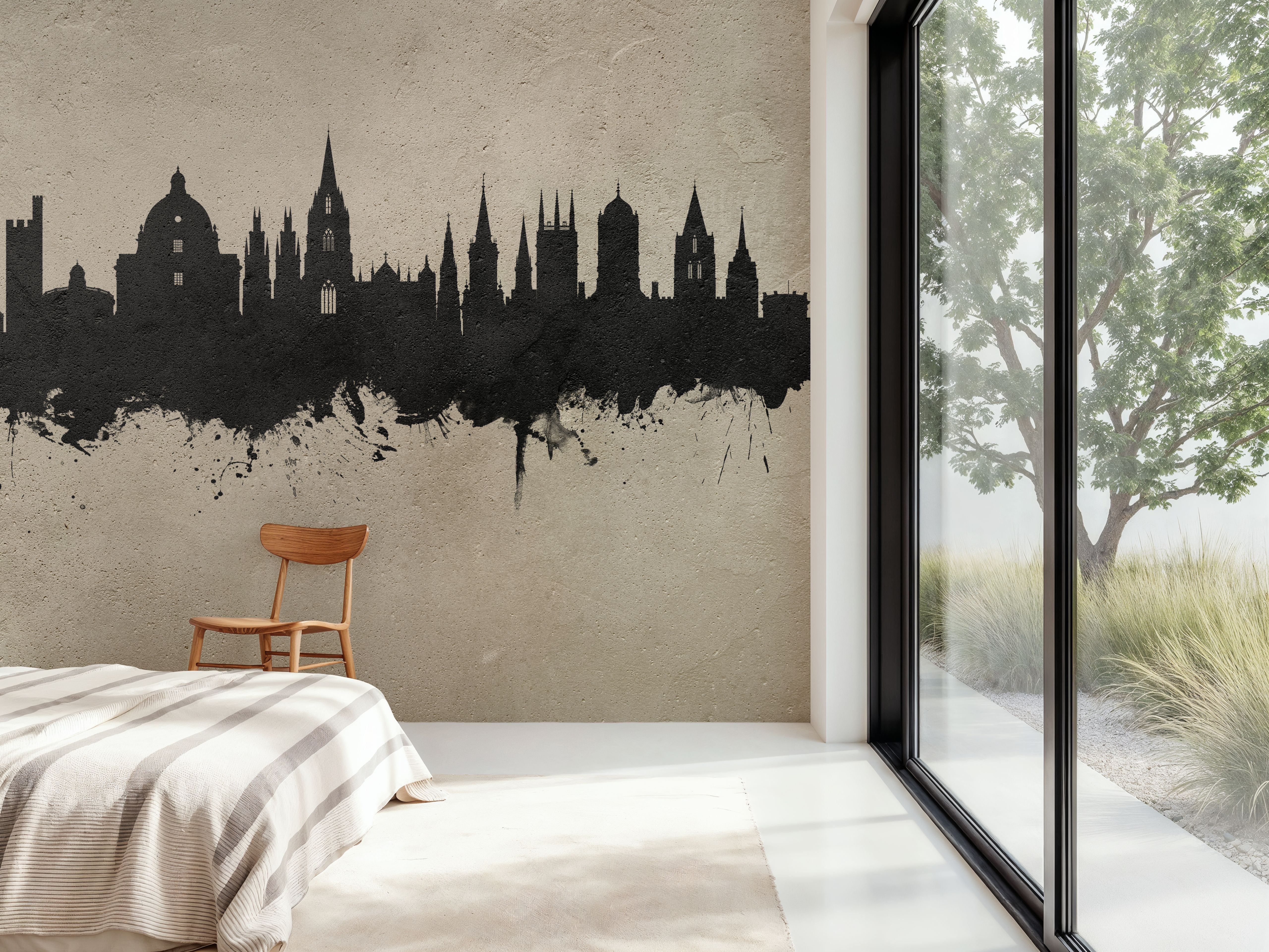 Oxford England Skyline Concrete