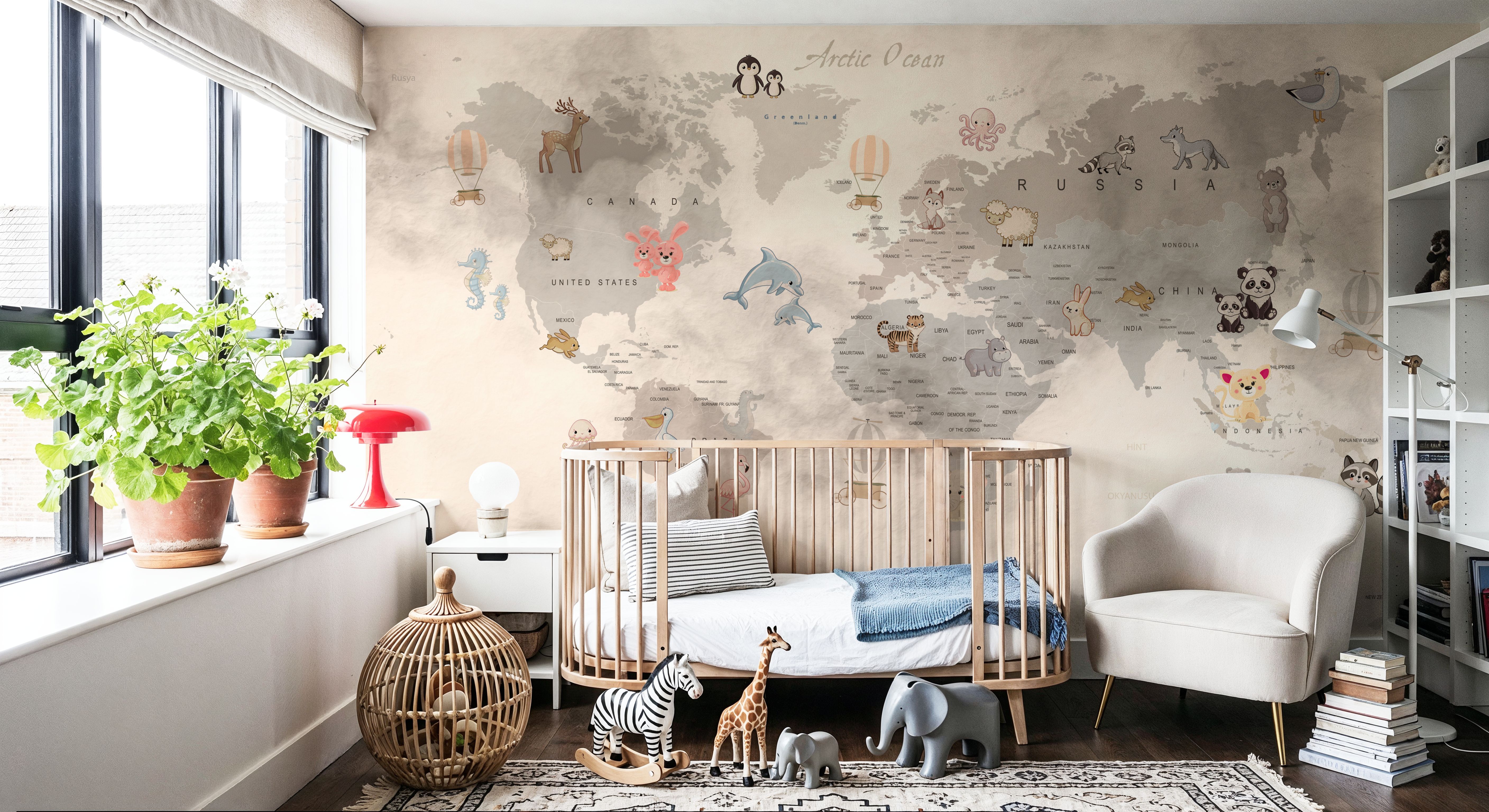 Baby Animals Map