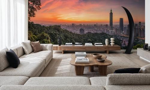 Taipei Sunset Red
