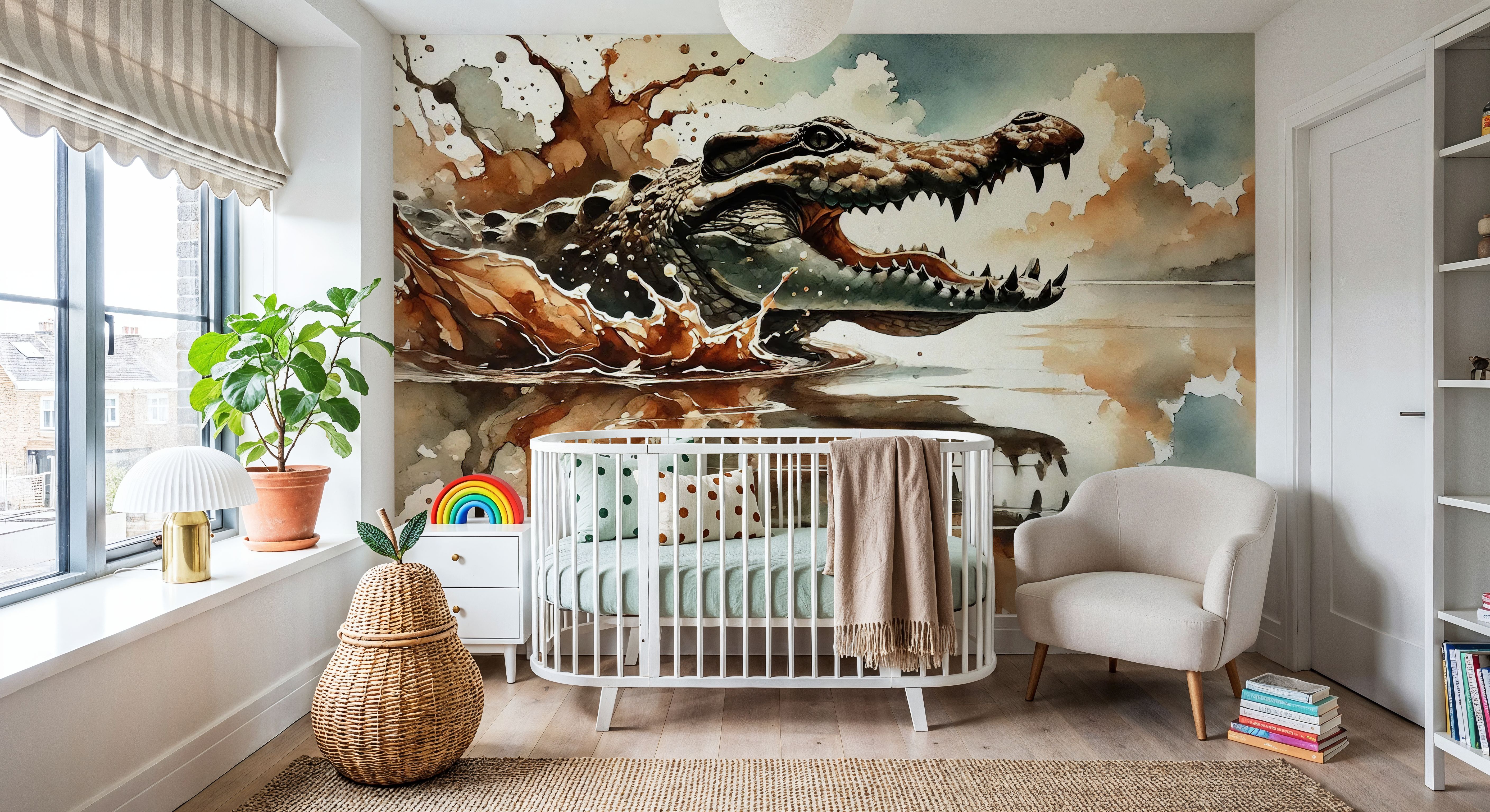 Fierce Crocodile Splash