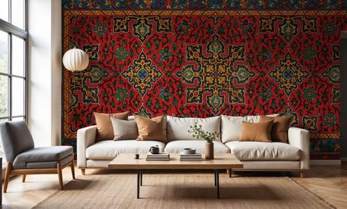 Carpet Walls & Wallpaper Ceilings