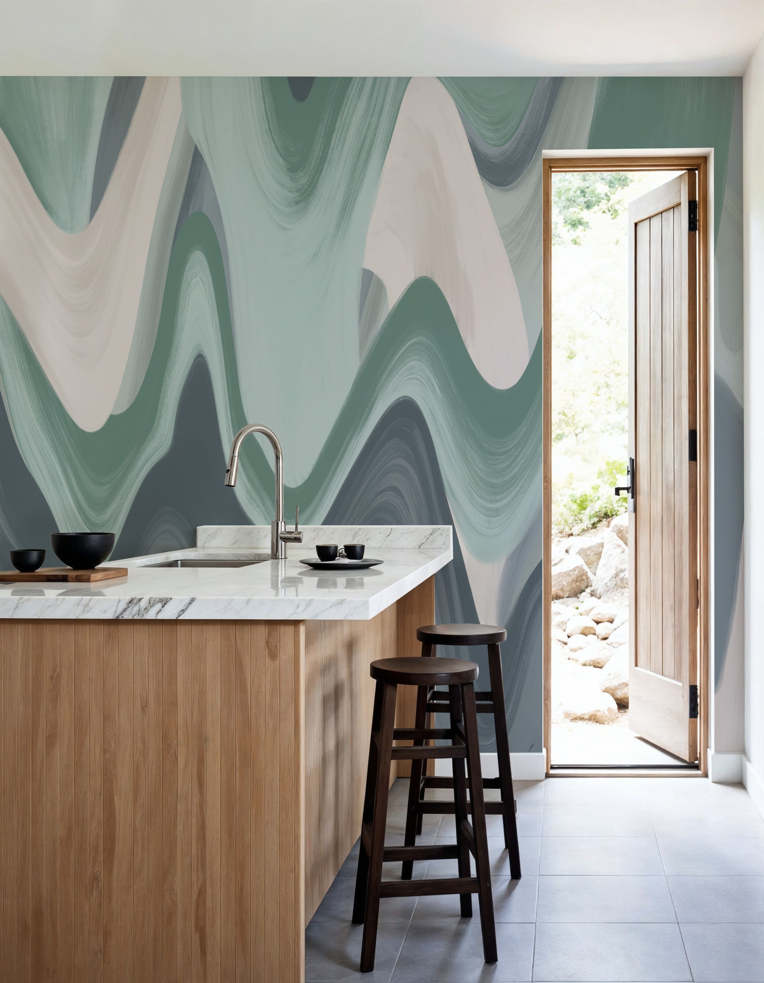 Abstract Paints, Pastels