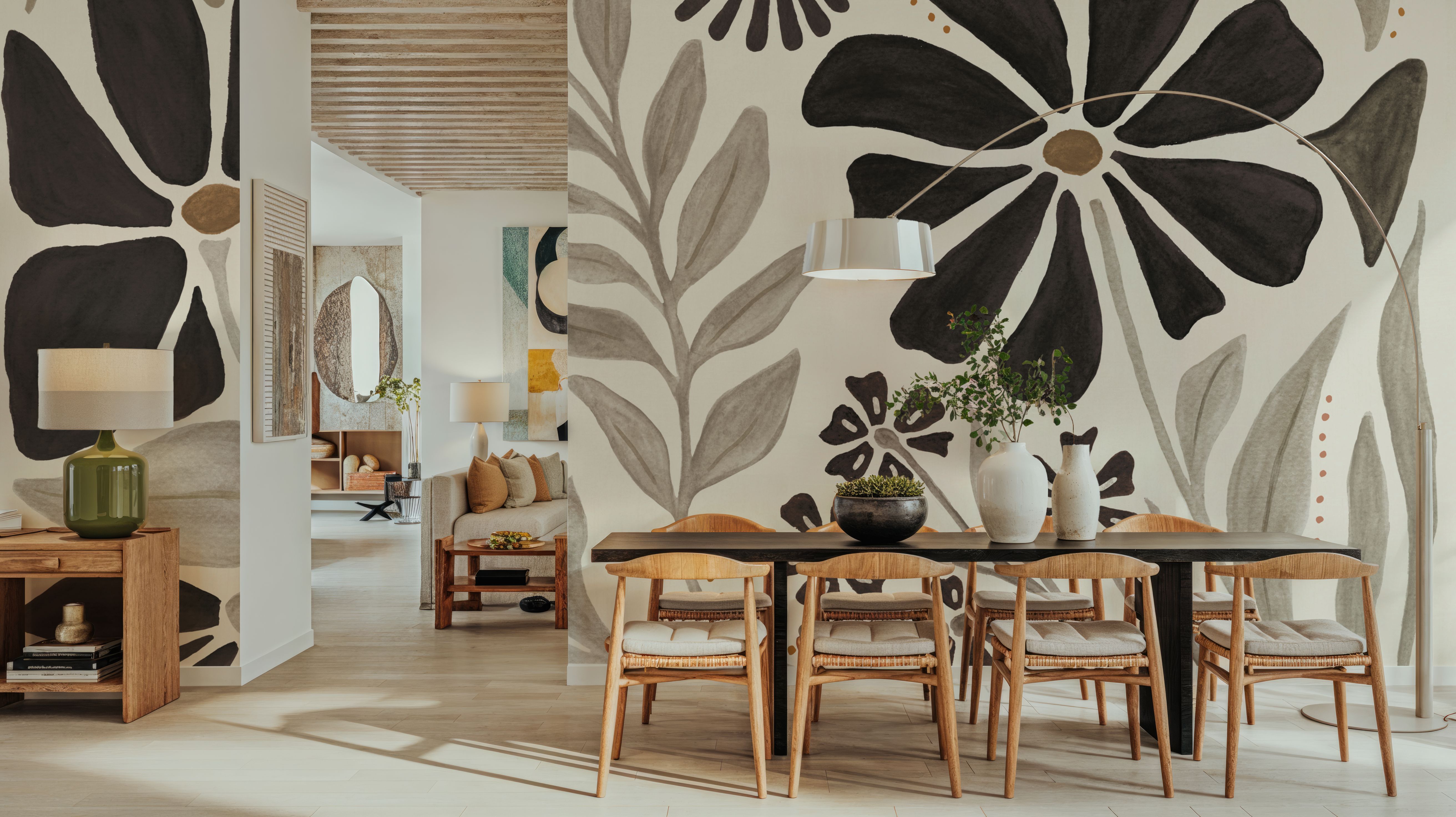 Modern Petals Neutral