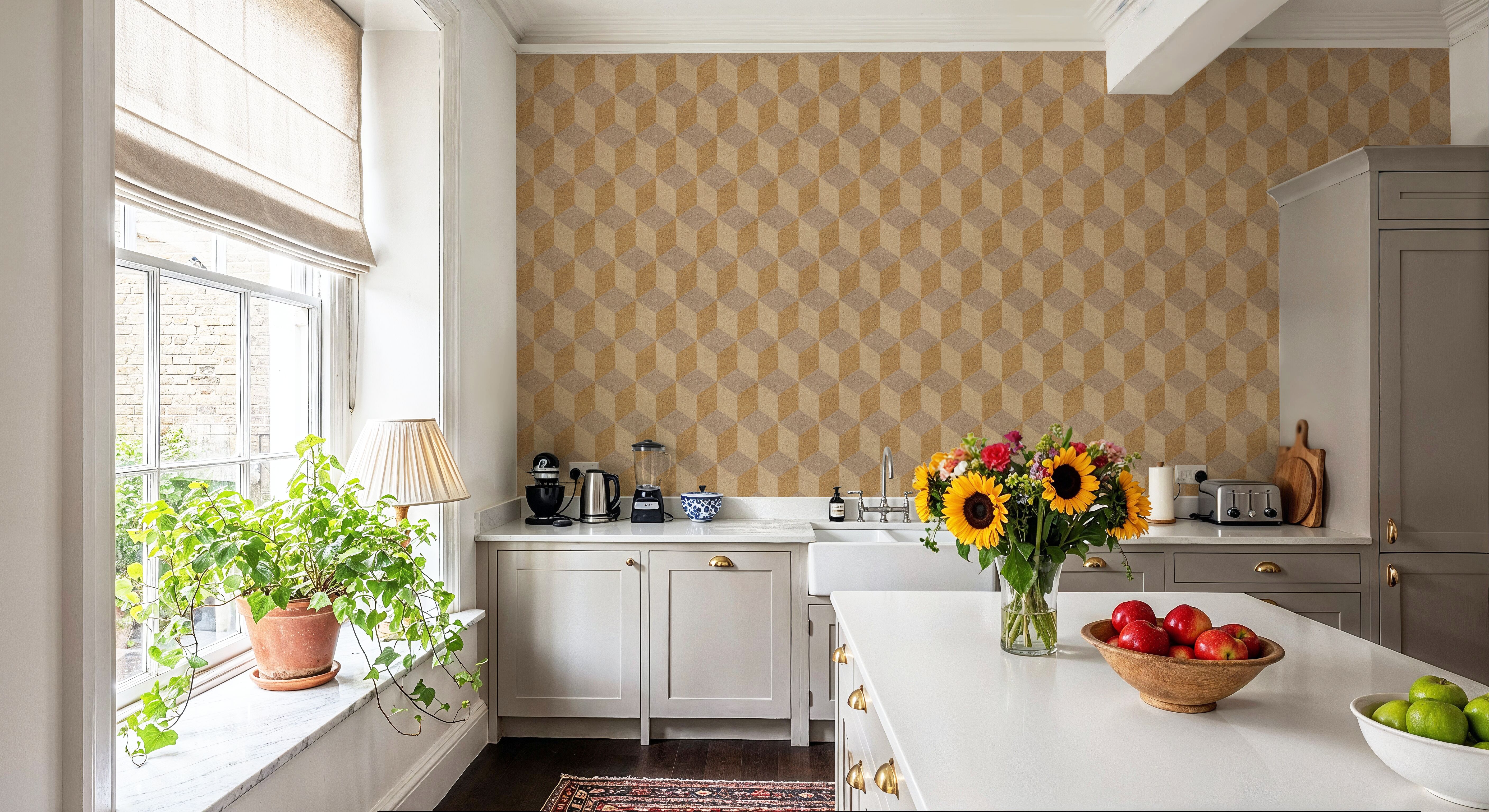 Cubical Cork, Beige