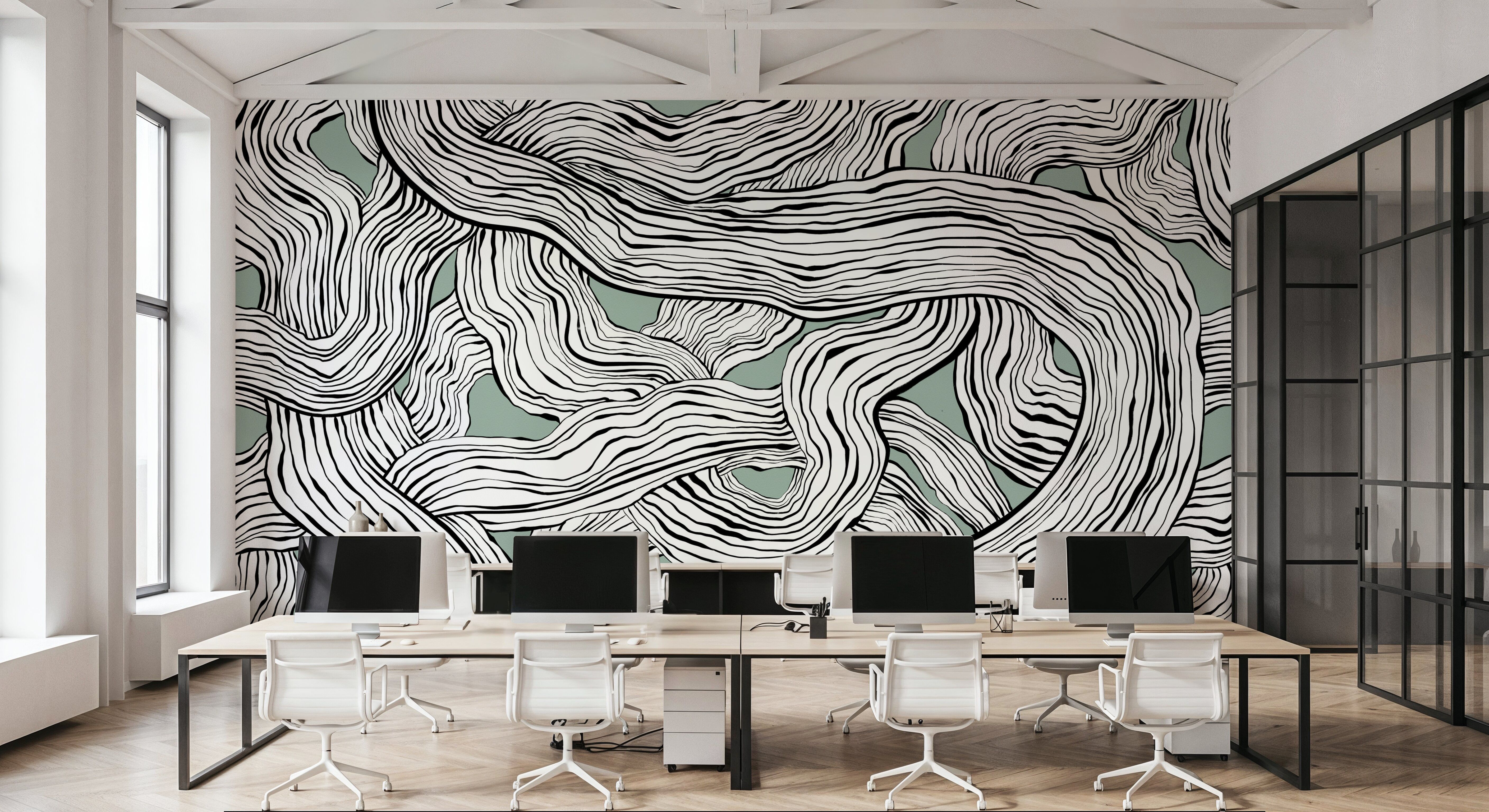 Weaves & Waves, Dusty Green