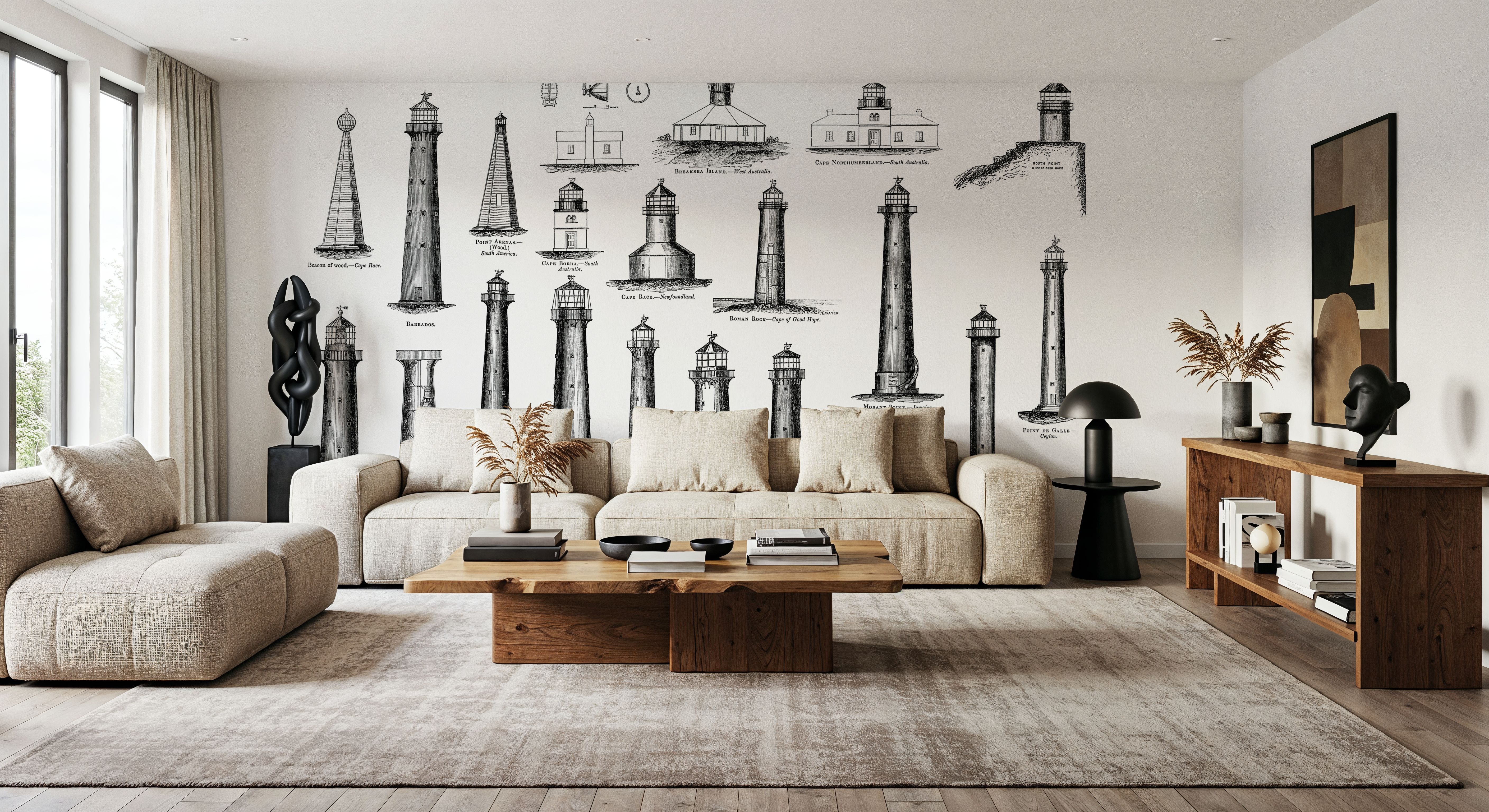 Illustration Of Lighthouses