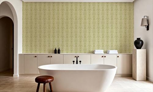 Ornate Stripes, Olive