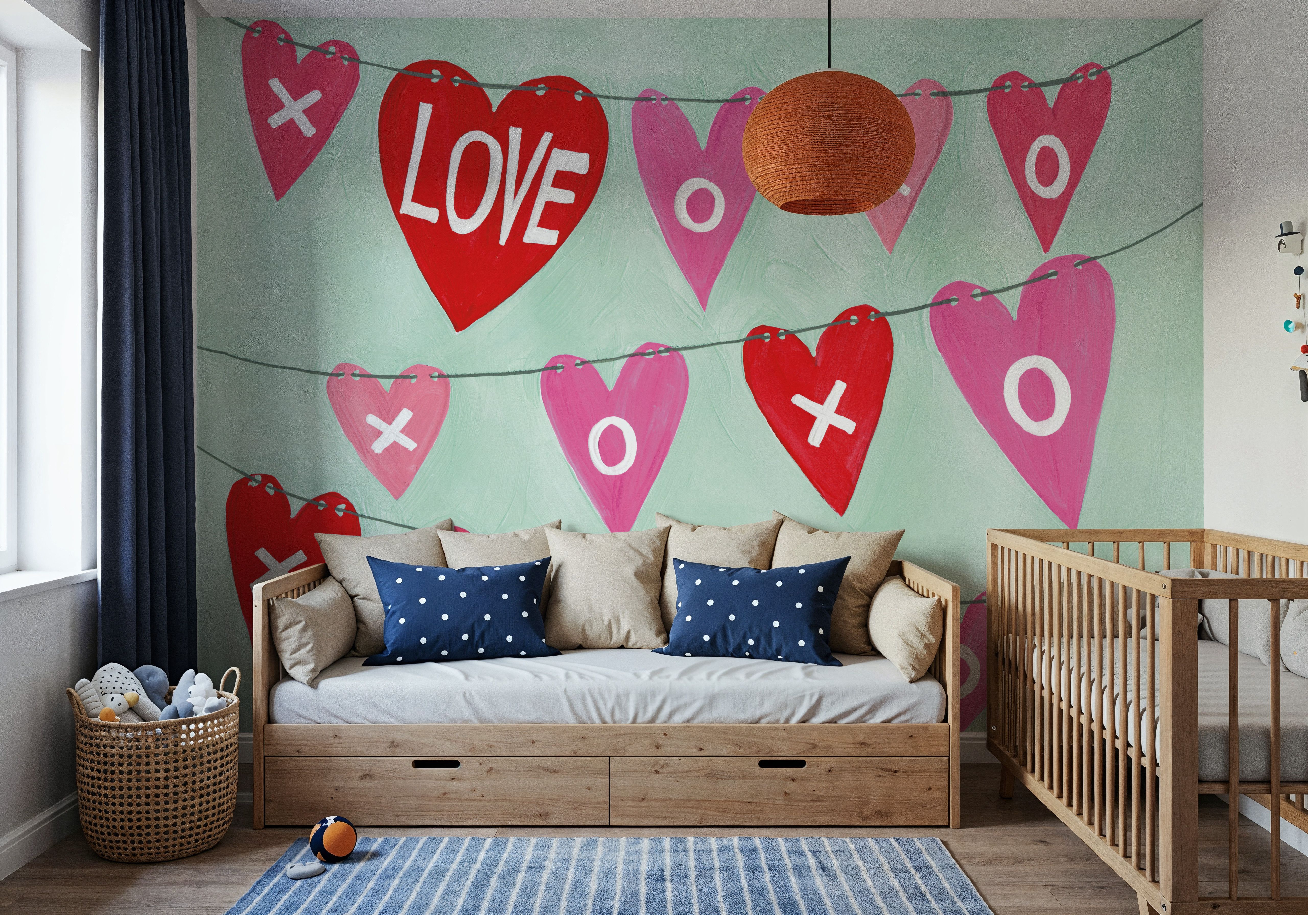 Love XOXO, Tapet