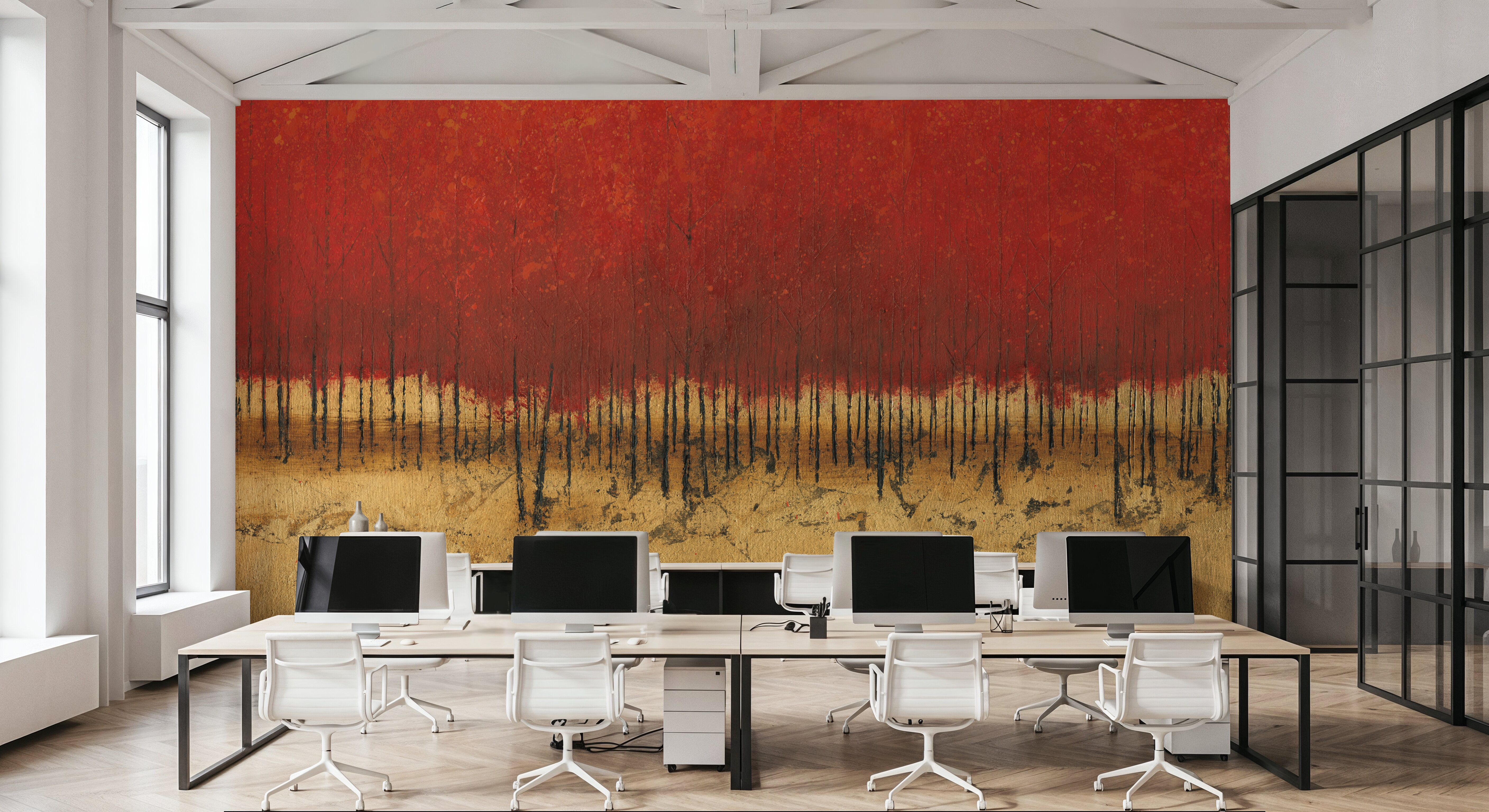 Orange Trees III, Wallpaper