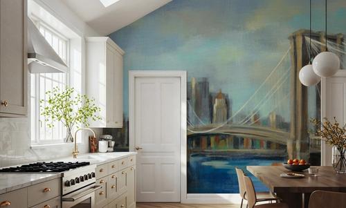 Painterly Brooklyn Bridge