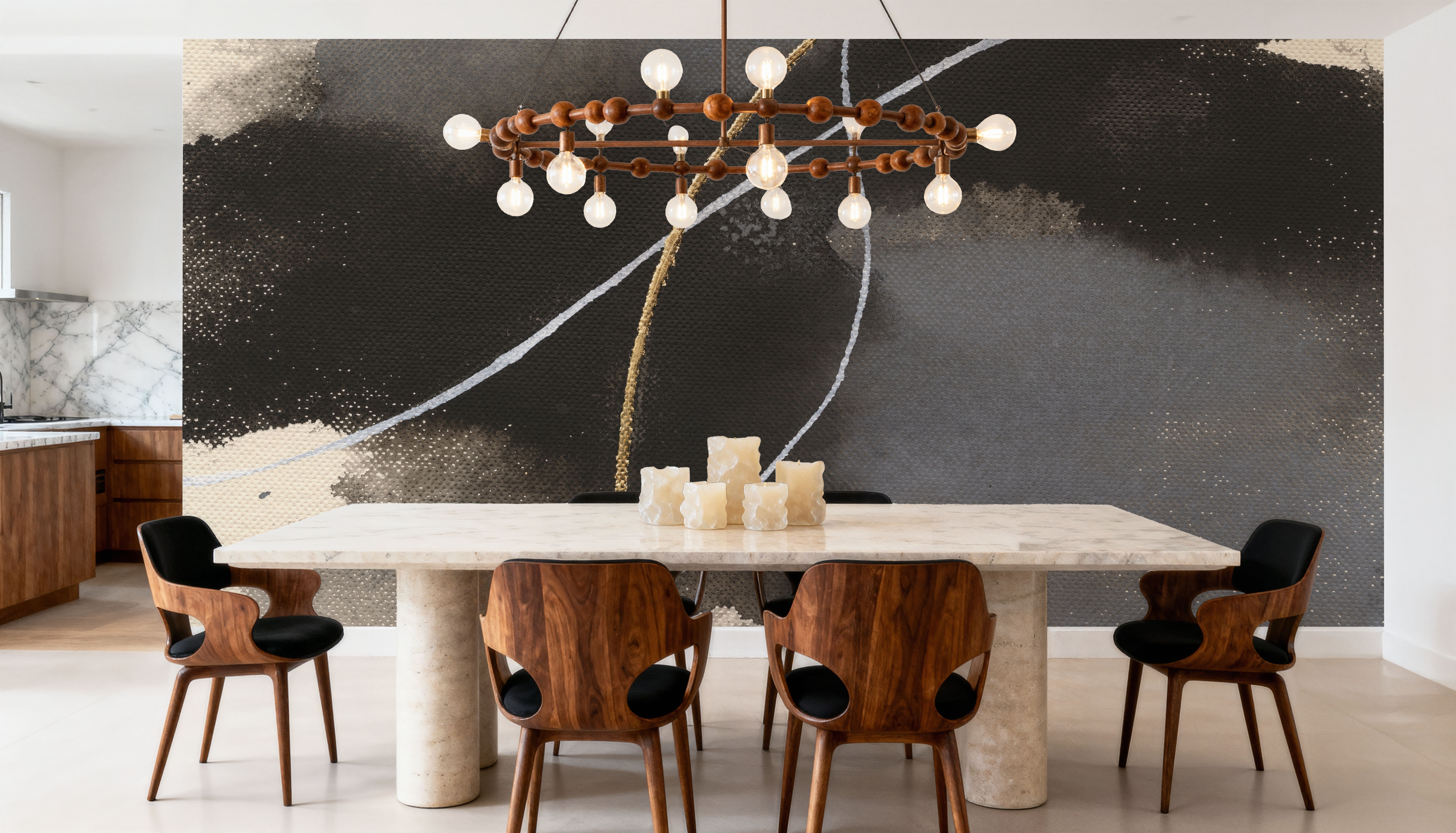 Water Canvas V, Wallpaper