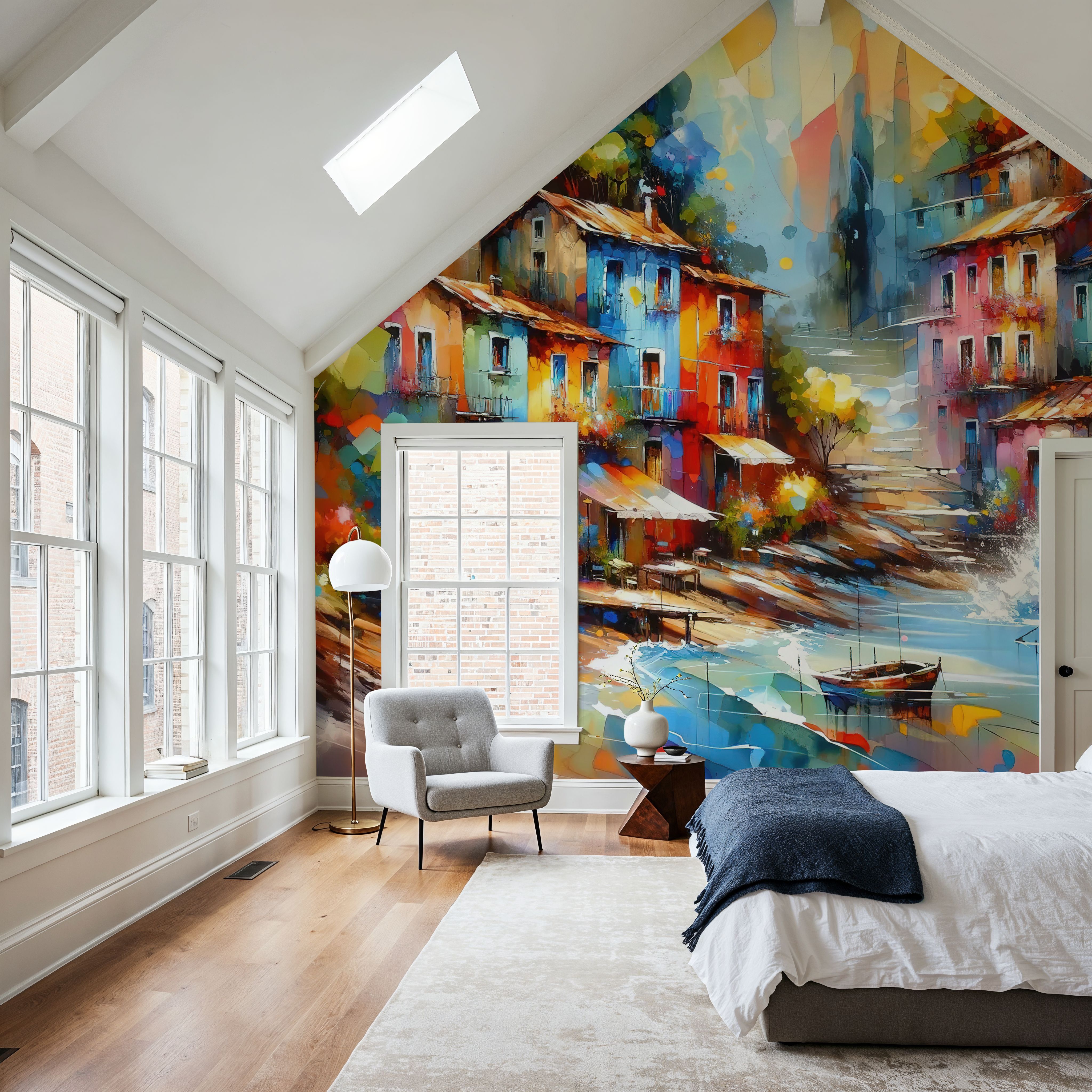 Vibrant Seaside Life