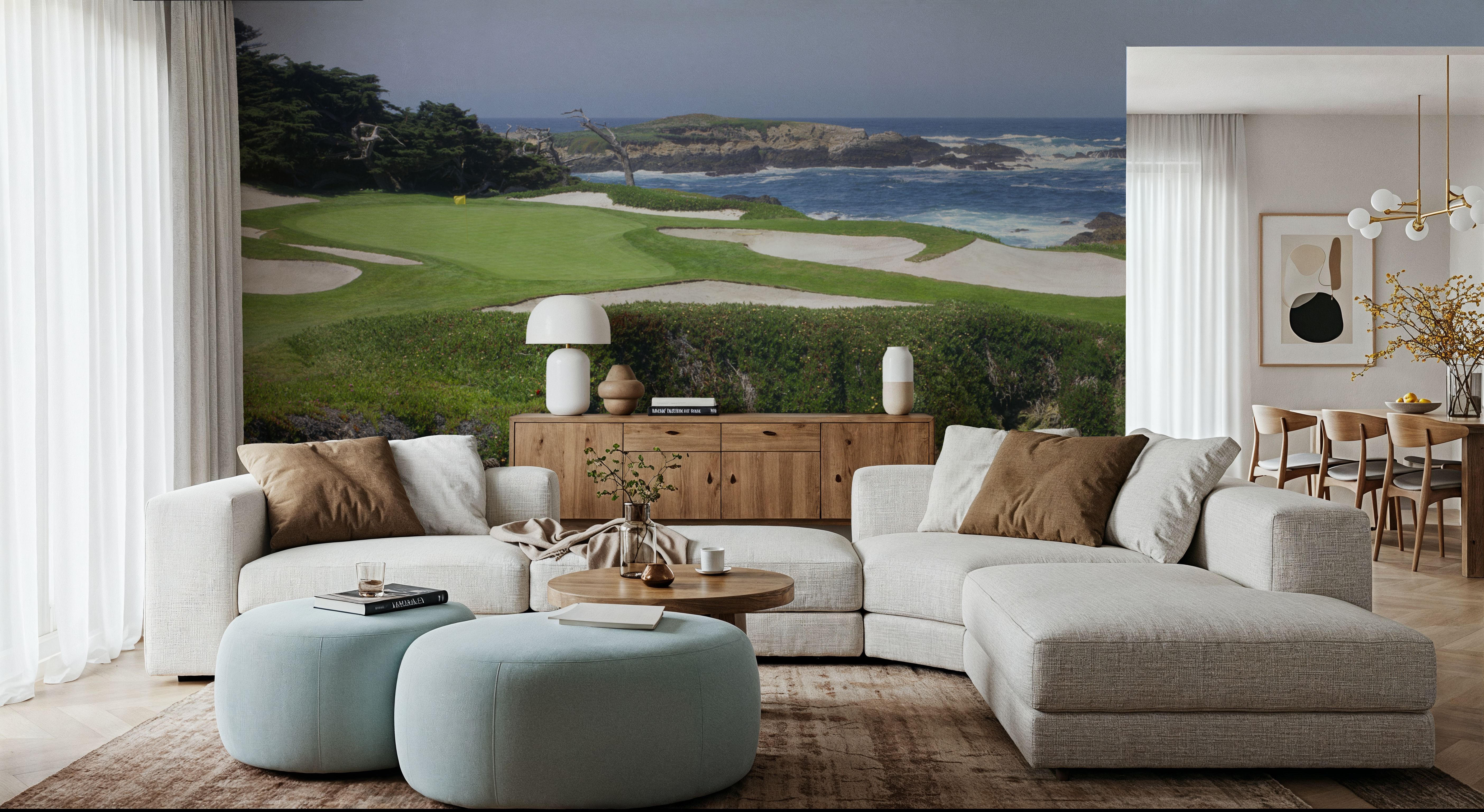 Coastal Links, Papier peint