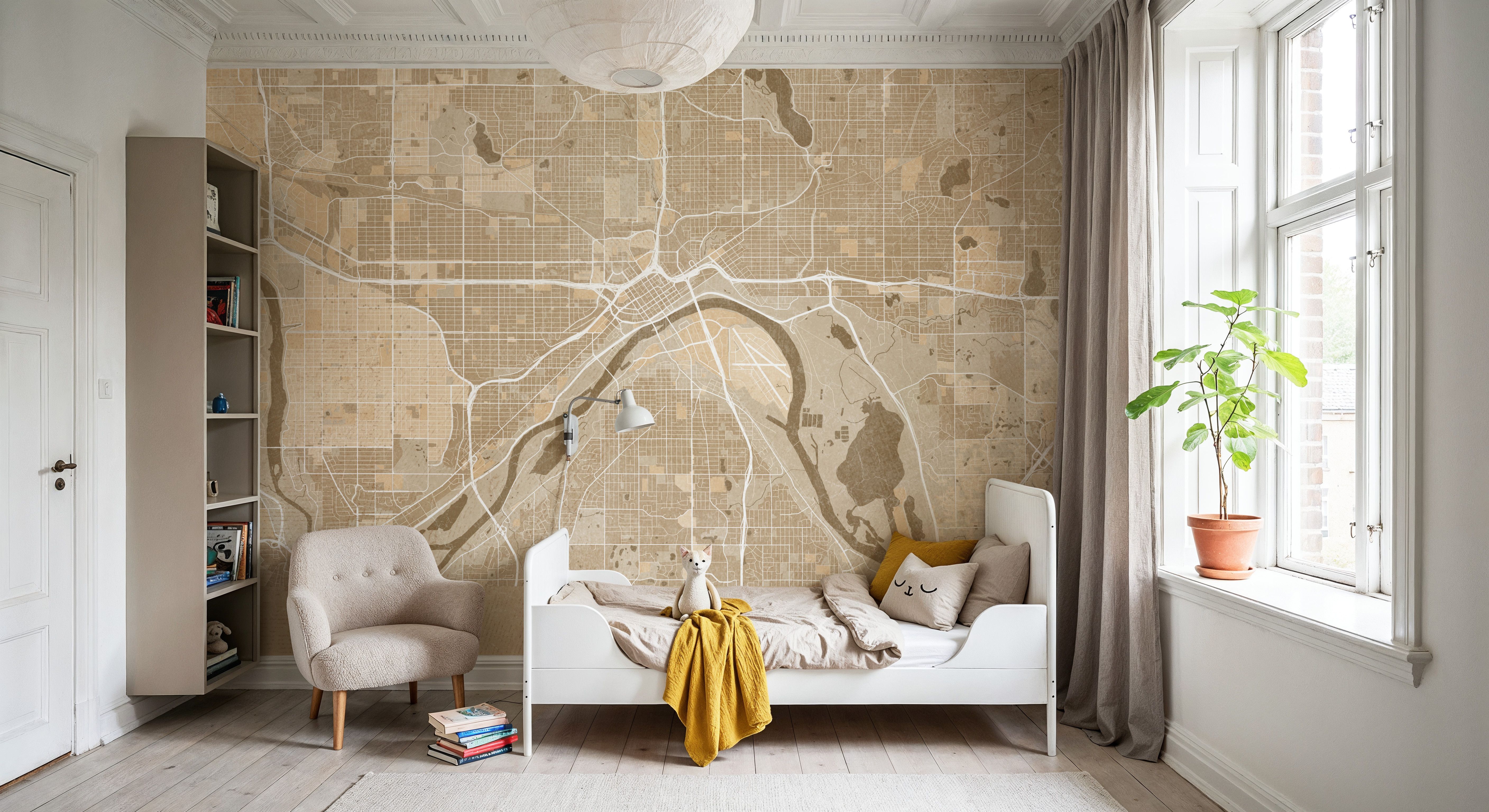 St. Paul Ochre, Wallpaper